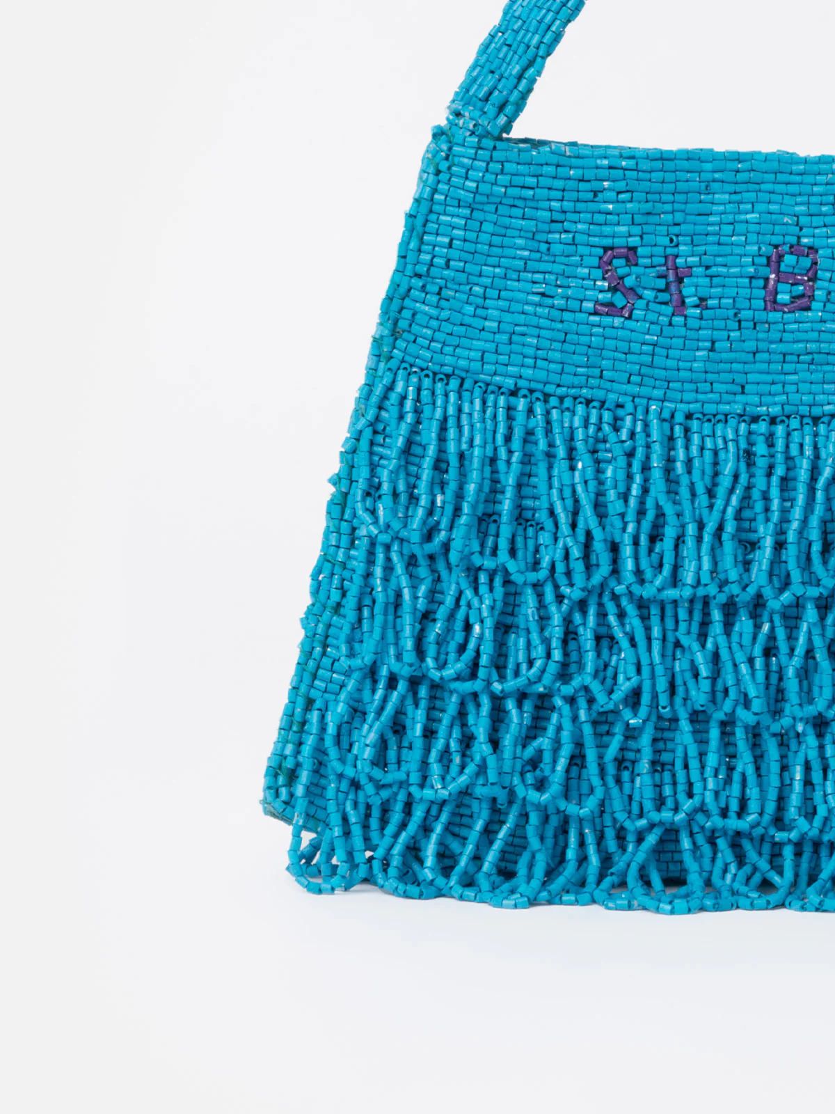 Mini Bag Pearl con perline turchesi - Image 4