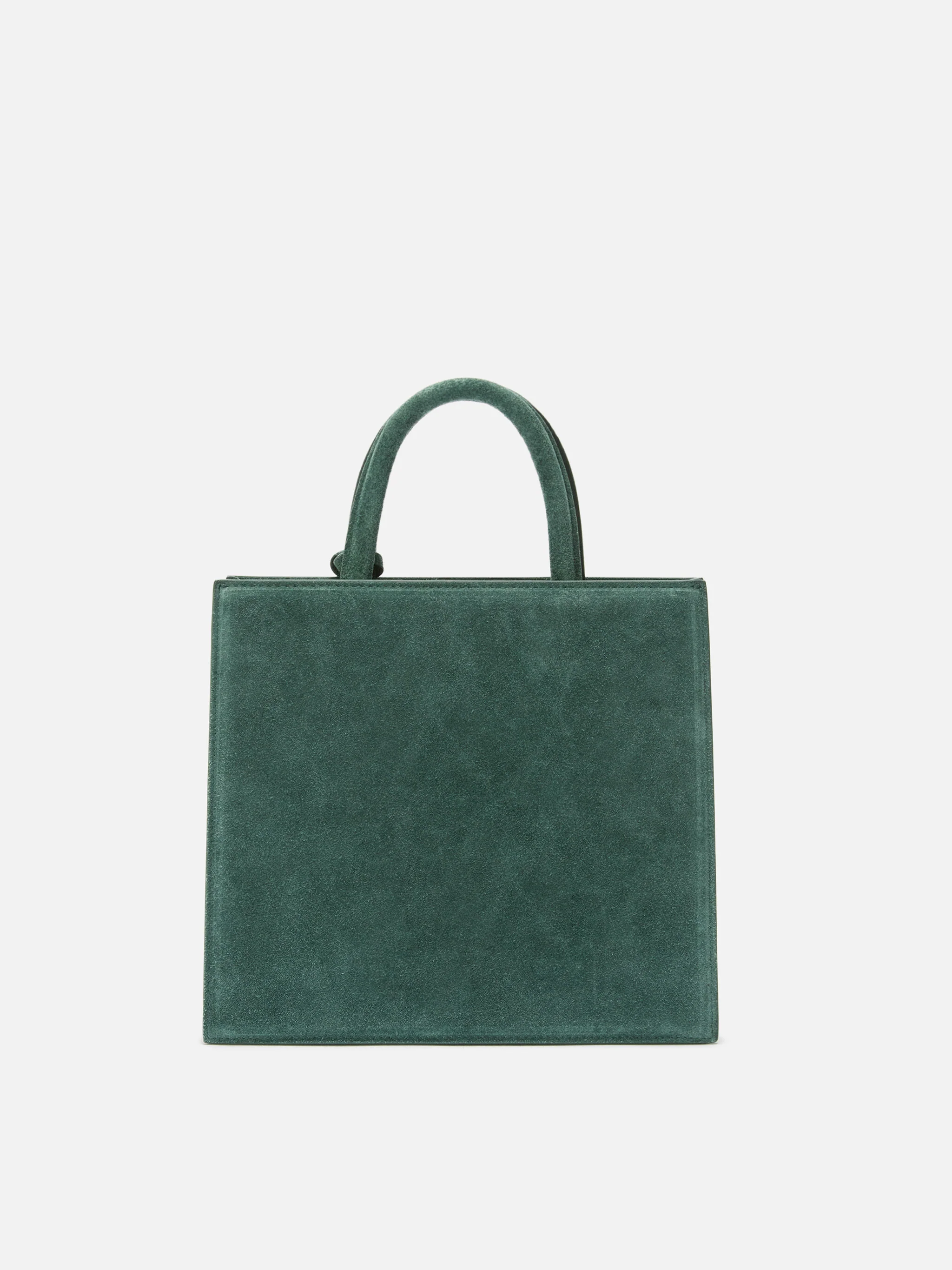 Borsa Shop Bag Midi suede verde - Image 4