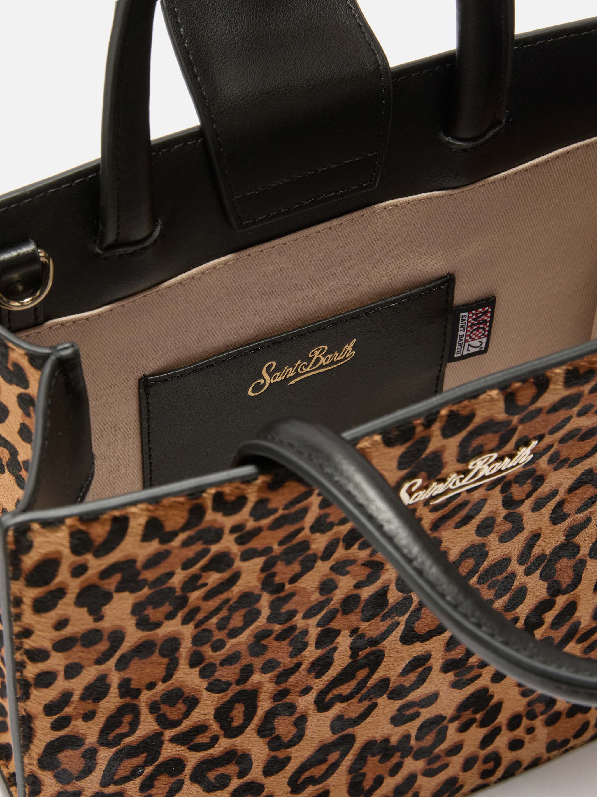 Borsa Shop Bag Midi stampa leopardata - Image 5