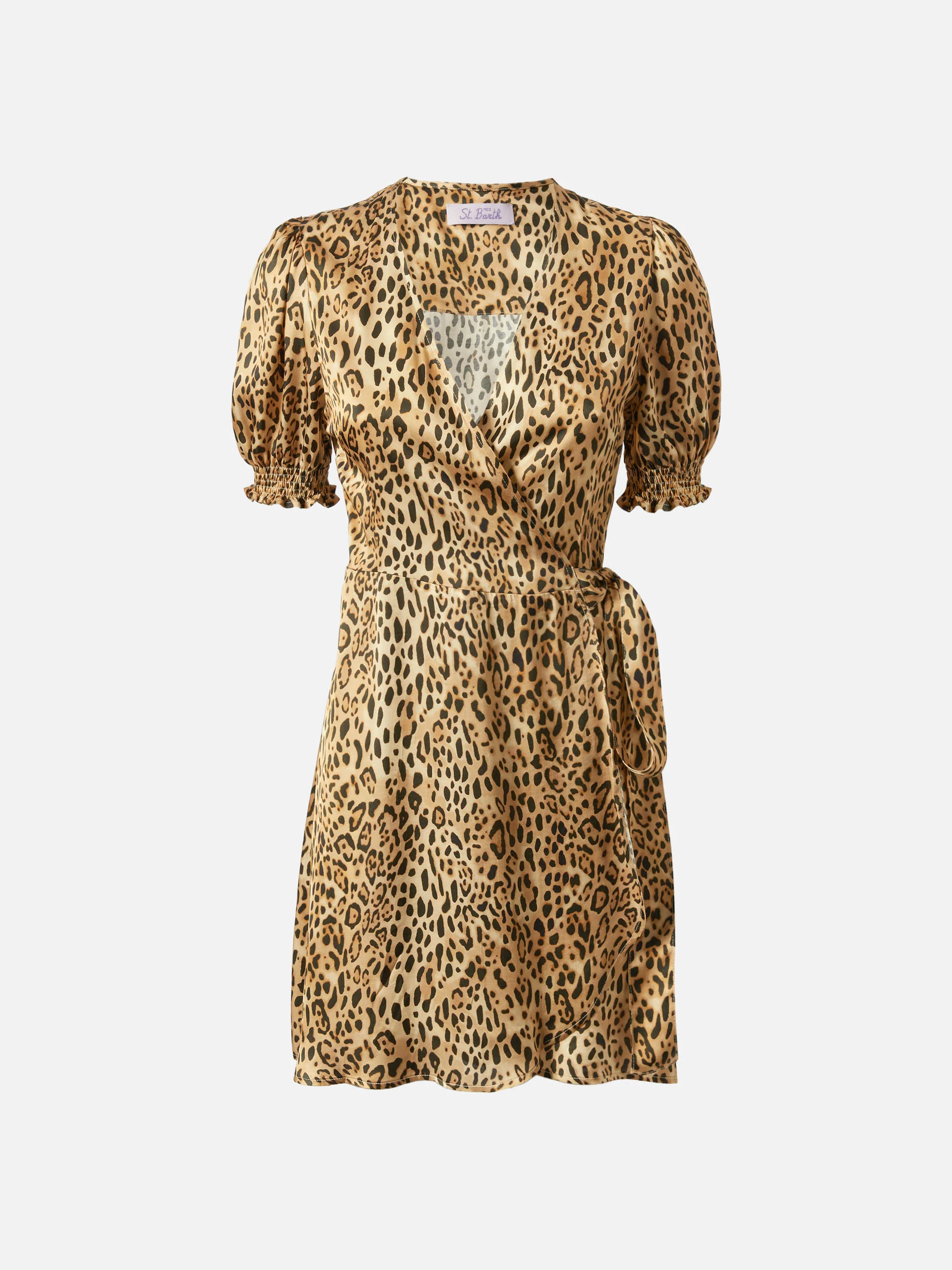 Abito corto Grace con fantasia animalier - Image 4