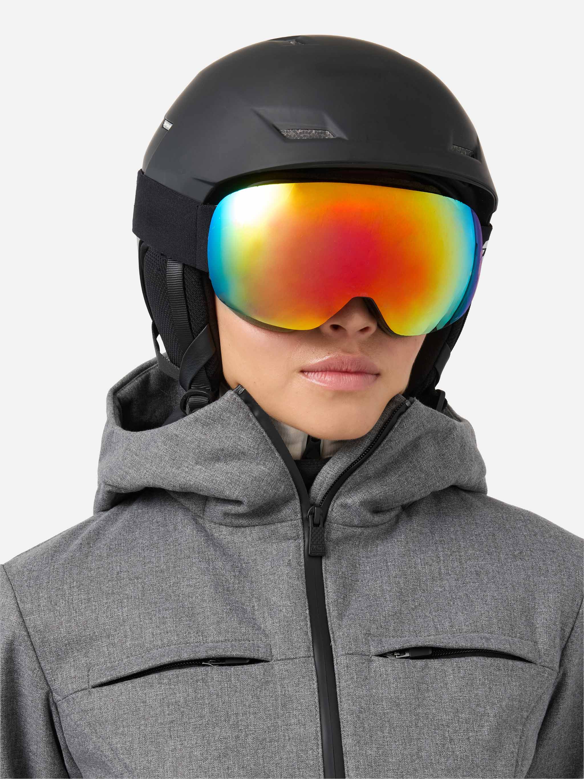 Tuta da sci Garmisch grigia con tecnologia RECCO® - Image 7