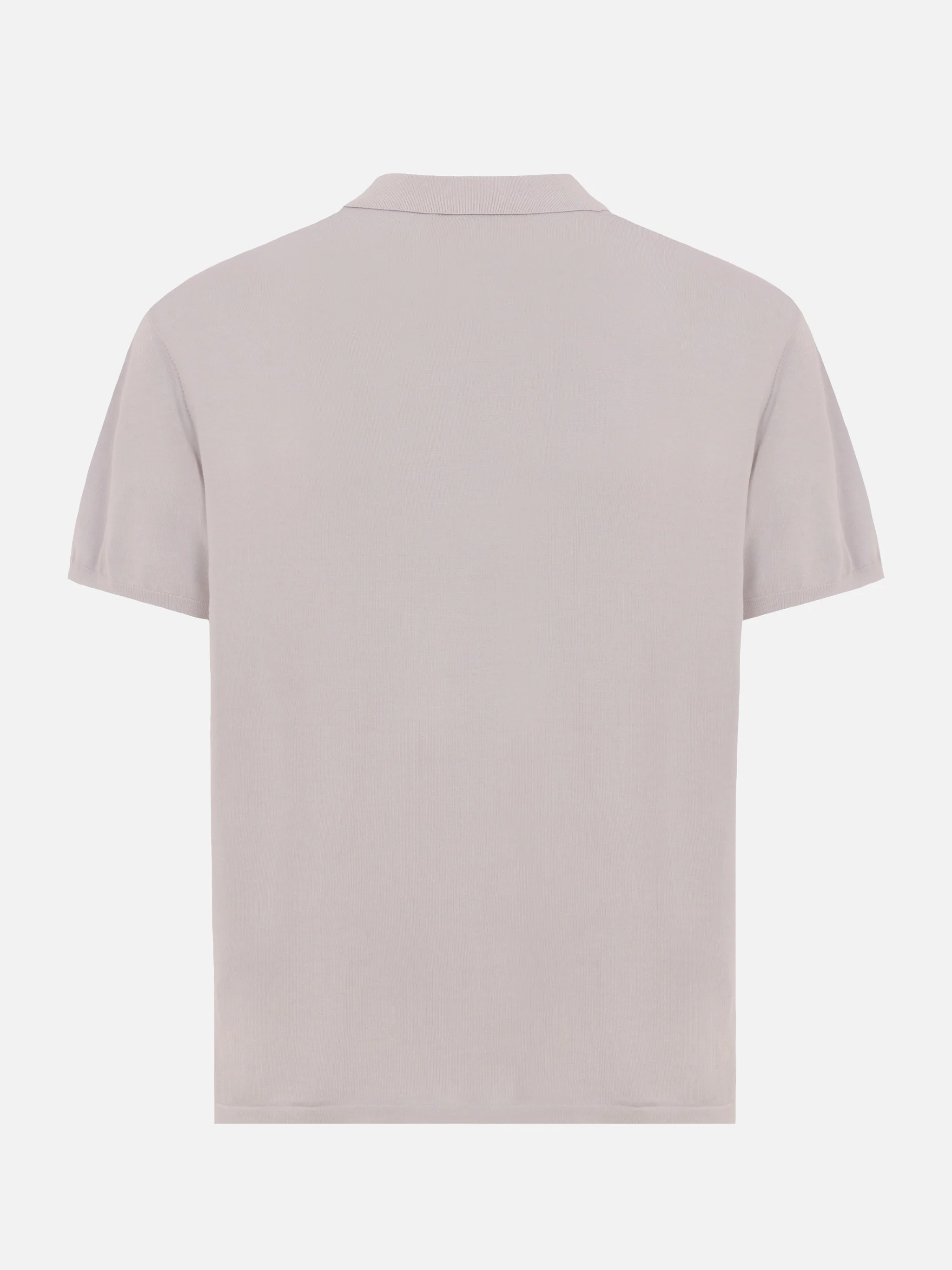 Polo Sloan in maglia seta e cotone beige - Image 6