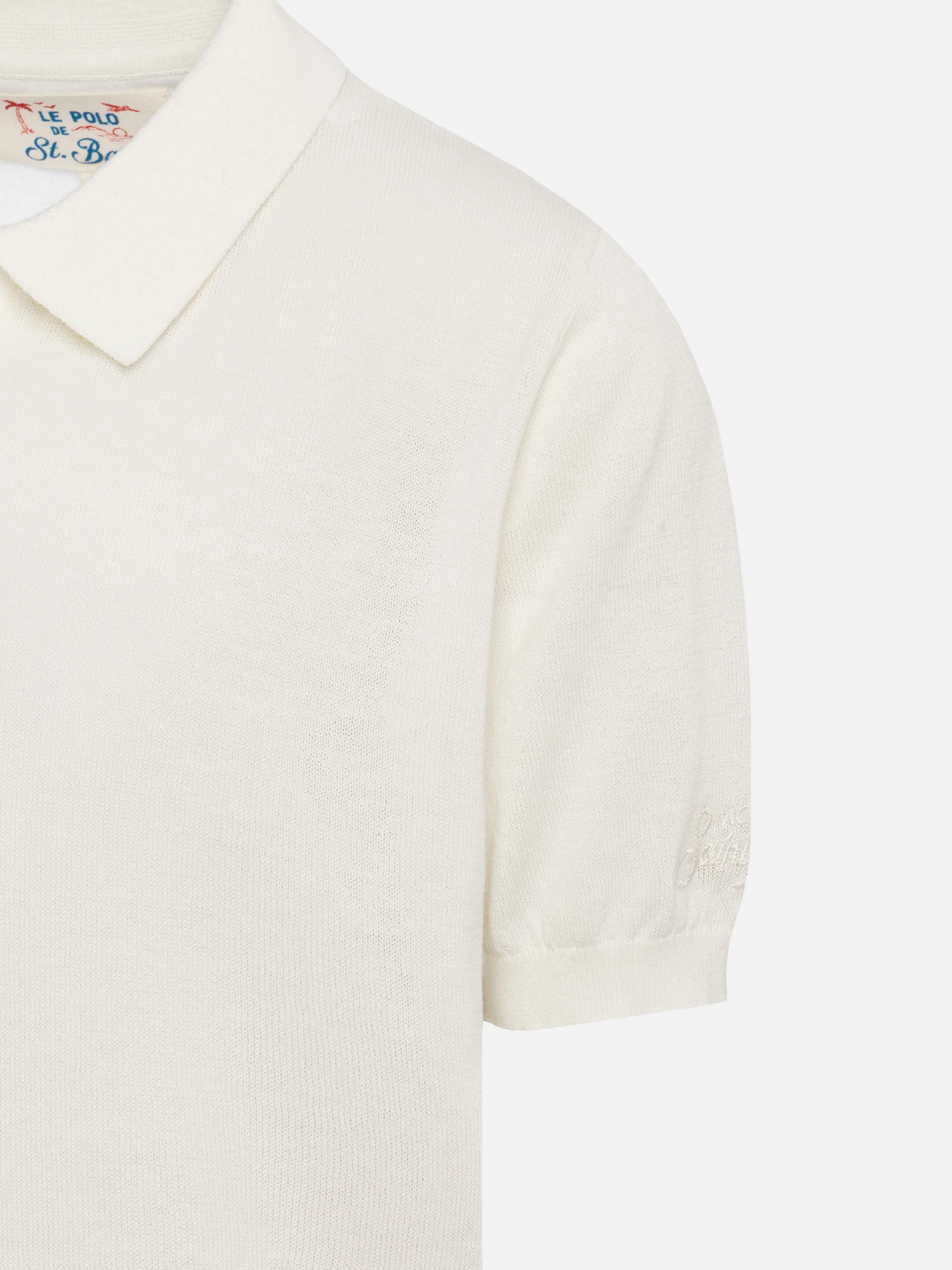 Polo Sloan Jr in maglia bianca - Image 3