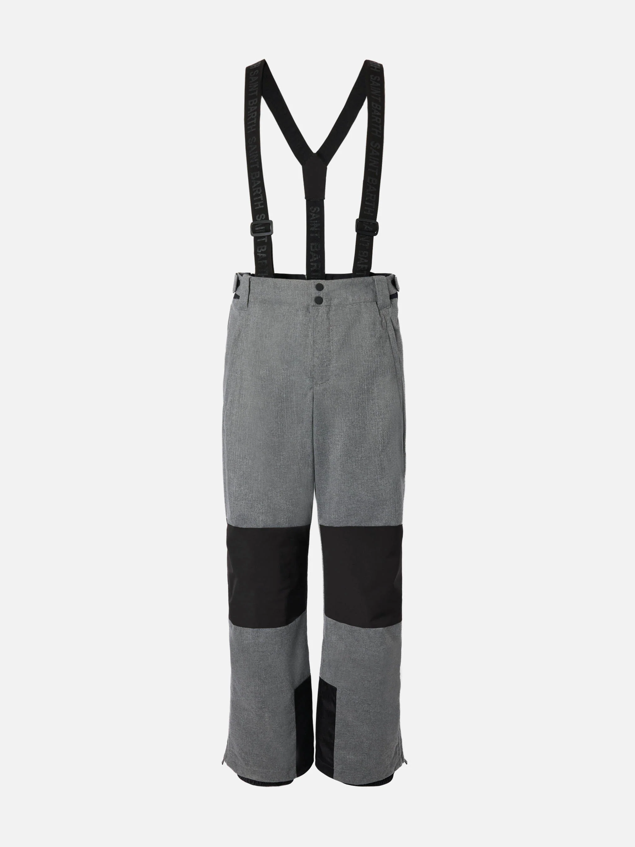 Pantaloni da sci Snowbird in grigio melange con tecnologia Recco® - Image 7