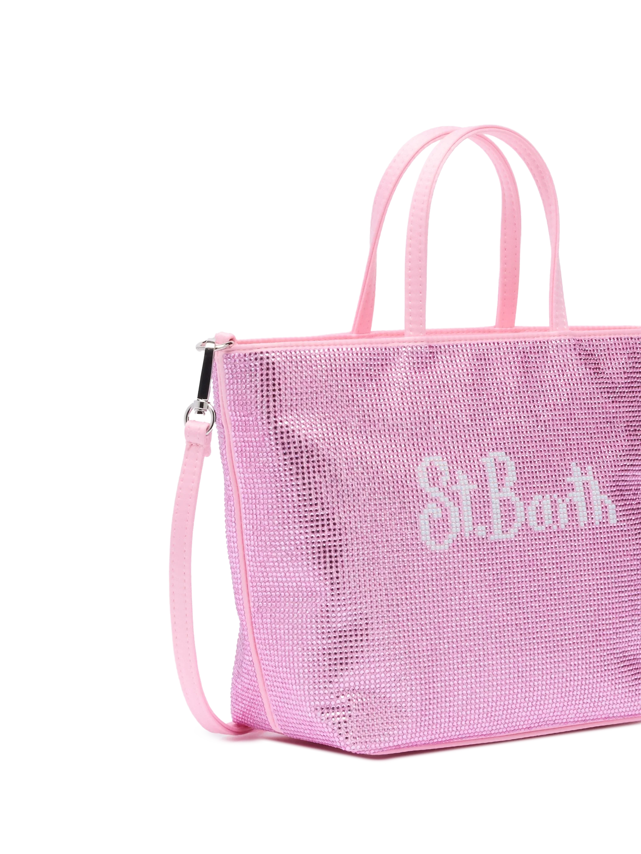 Strass Mini Bag con strass rosa - Image 2