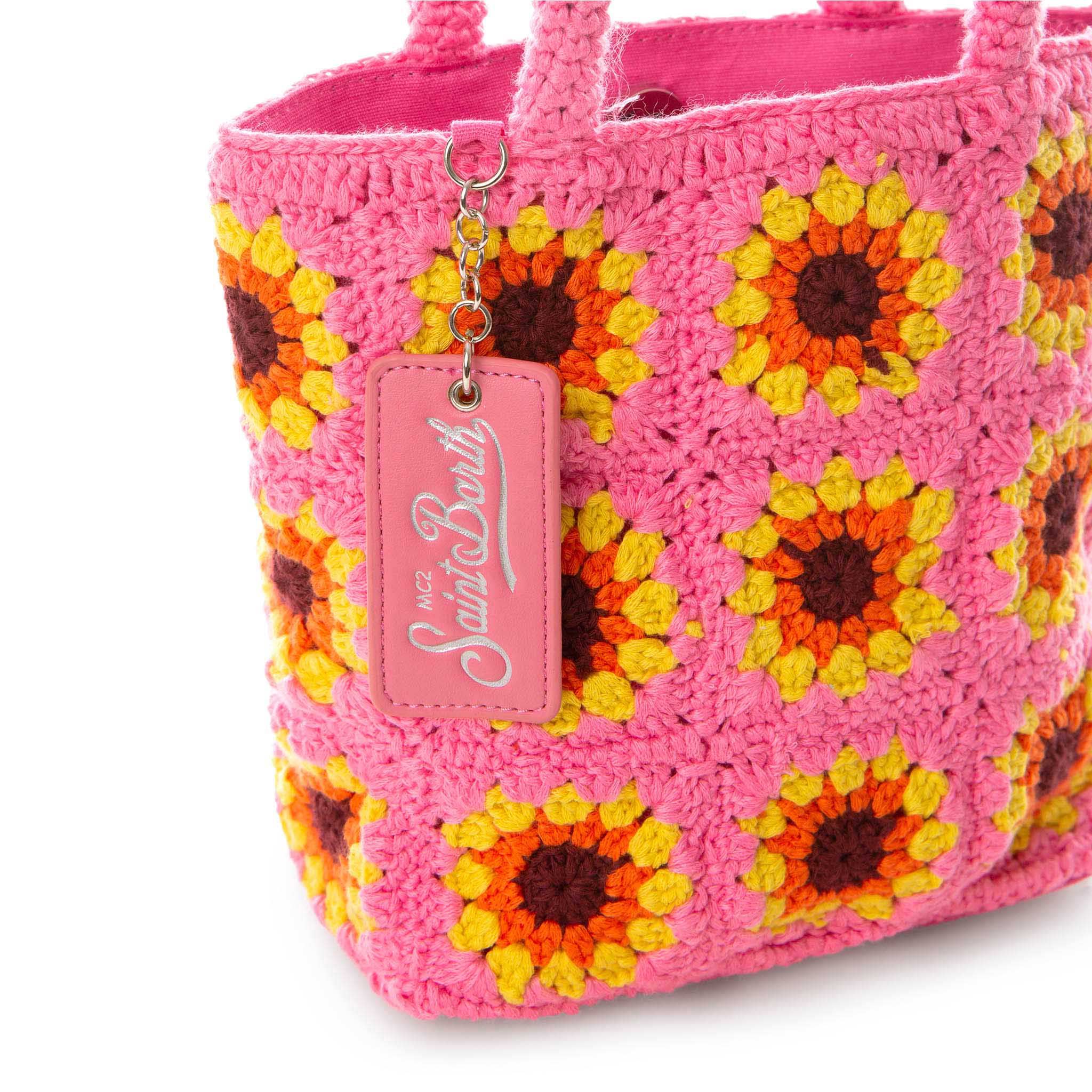 Borsa all'uncinetto girasole - Image 2