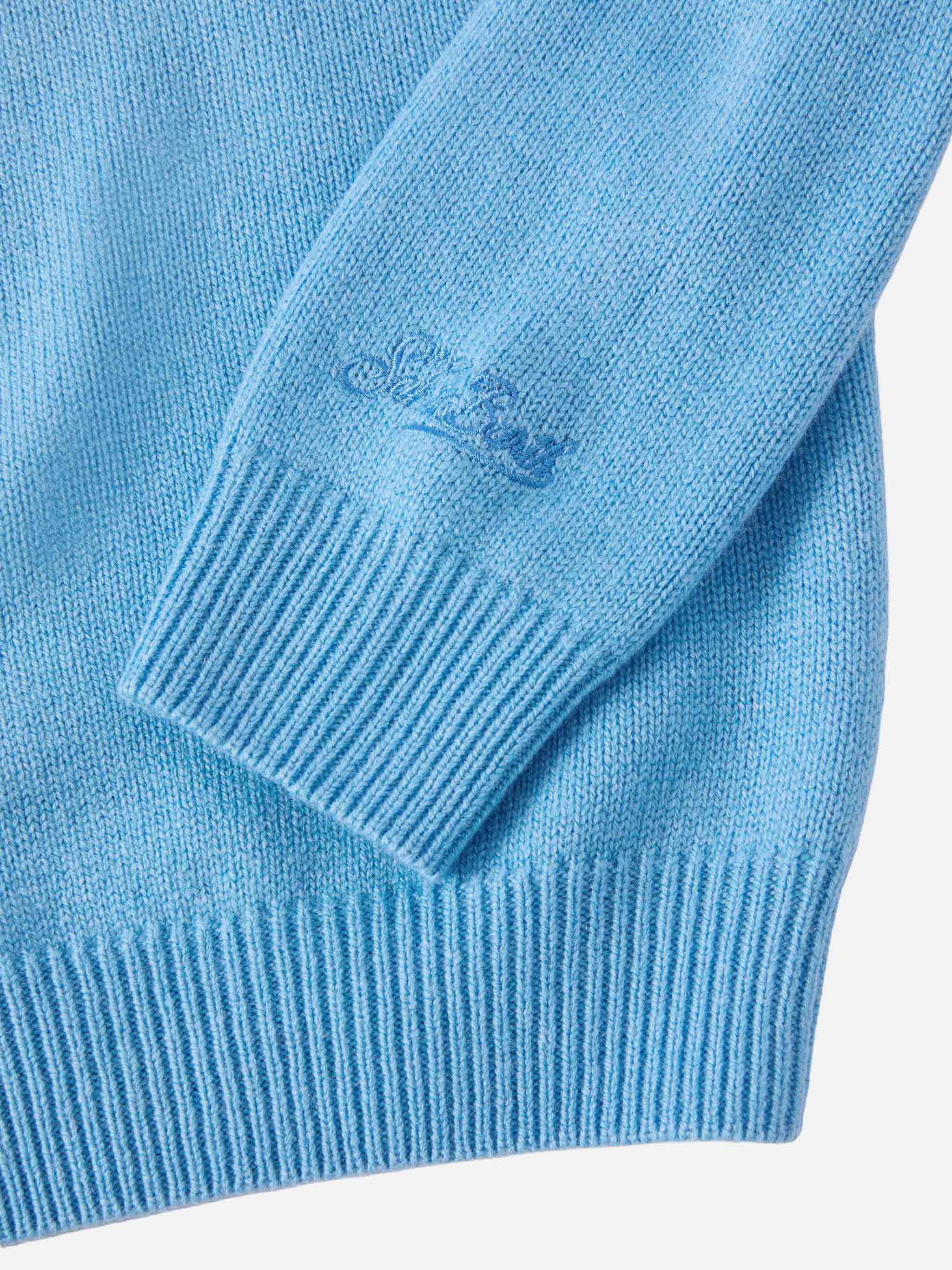 CrewneckDouglas in misto cashmere con jacquard Me ne vado dai nonni - Image 3