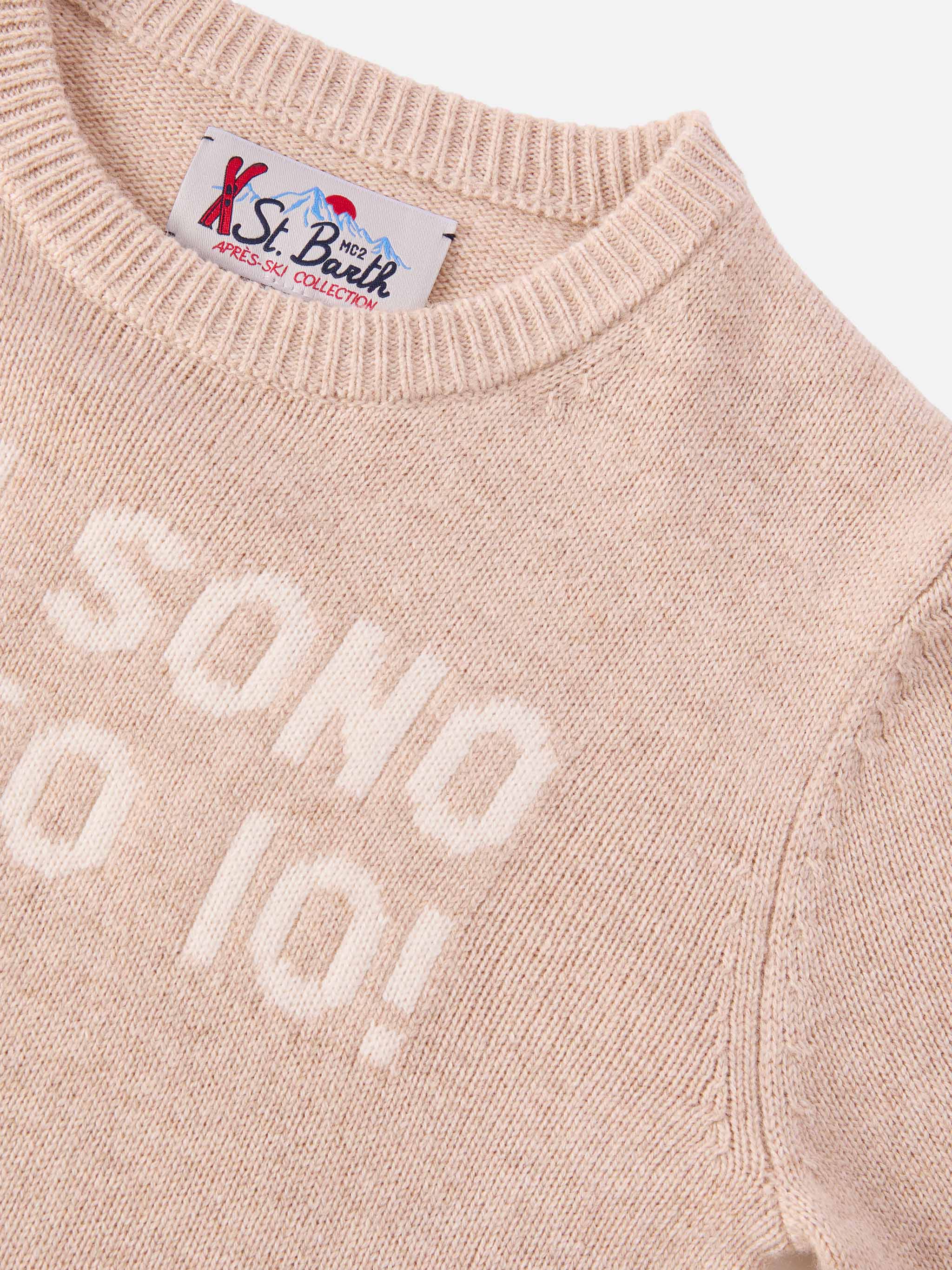Girocollo Douglas in misto cashmere con jacquard Non sono stato io! - Image 2