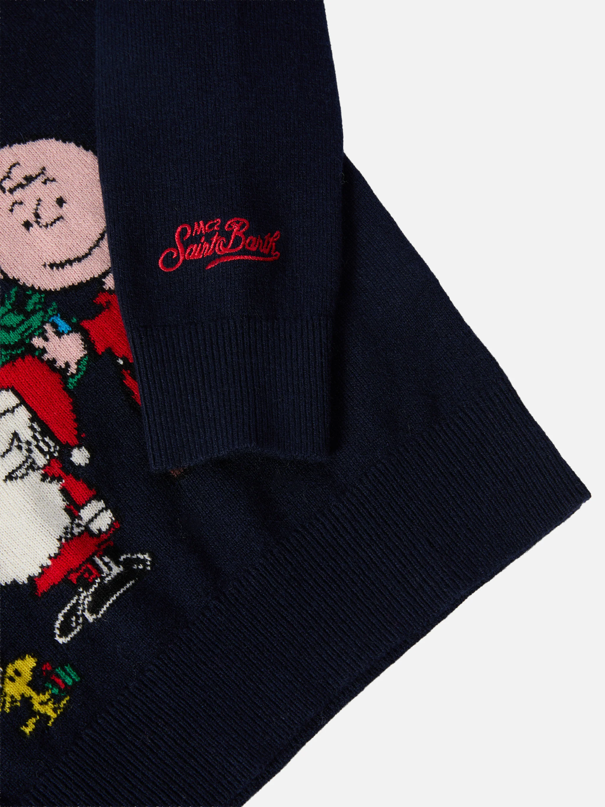 Girocollo Douglas in misto cashmere con jacquard Peanuts | PEANUTS SPECIAL EDITION - Image 4