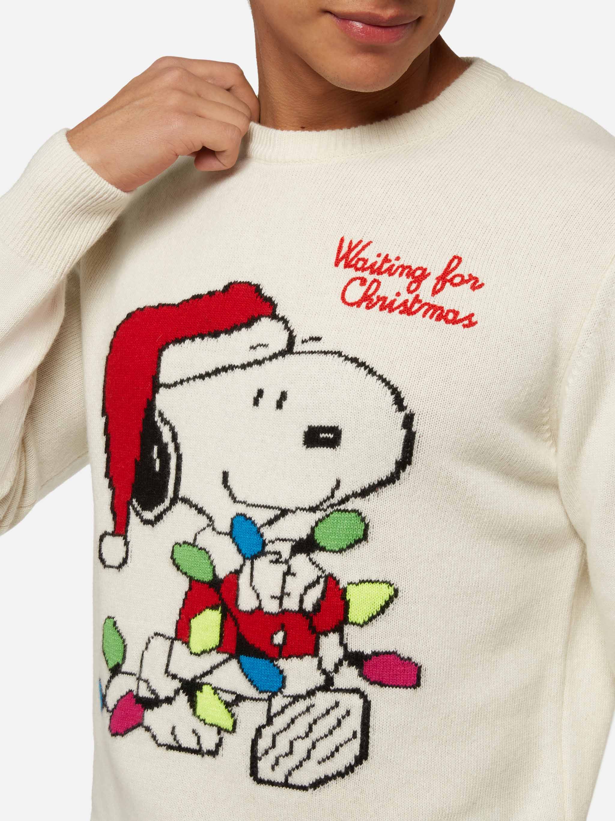 Maglione Heron con jacquard e ricamo Snoopy | SNOOPY PEANUTS® SPECIAL EDITION - Image 2