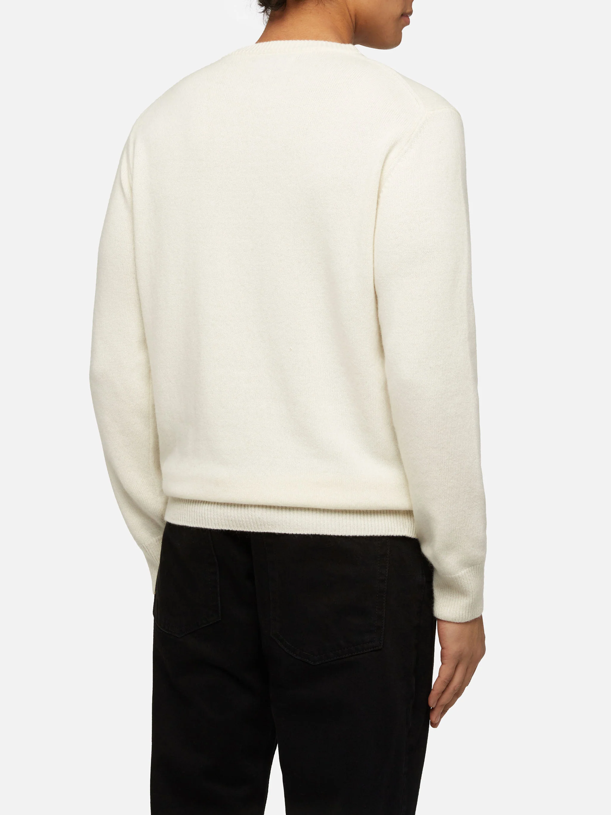 Maglione Heron con jacquard e ricamo Snoopy | SNOOPY PEANUTS® SPECIAL EDITION - Image 3