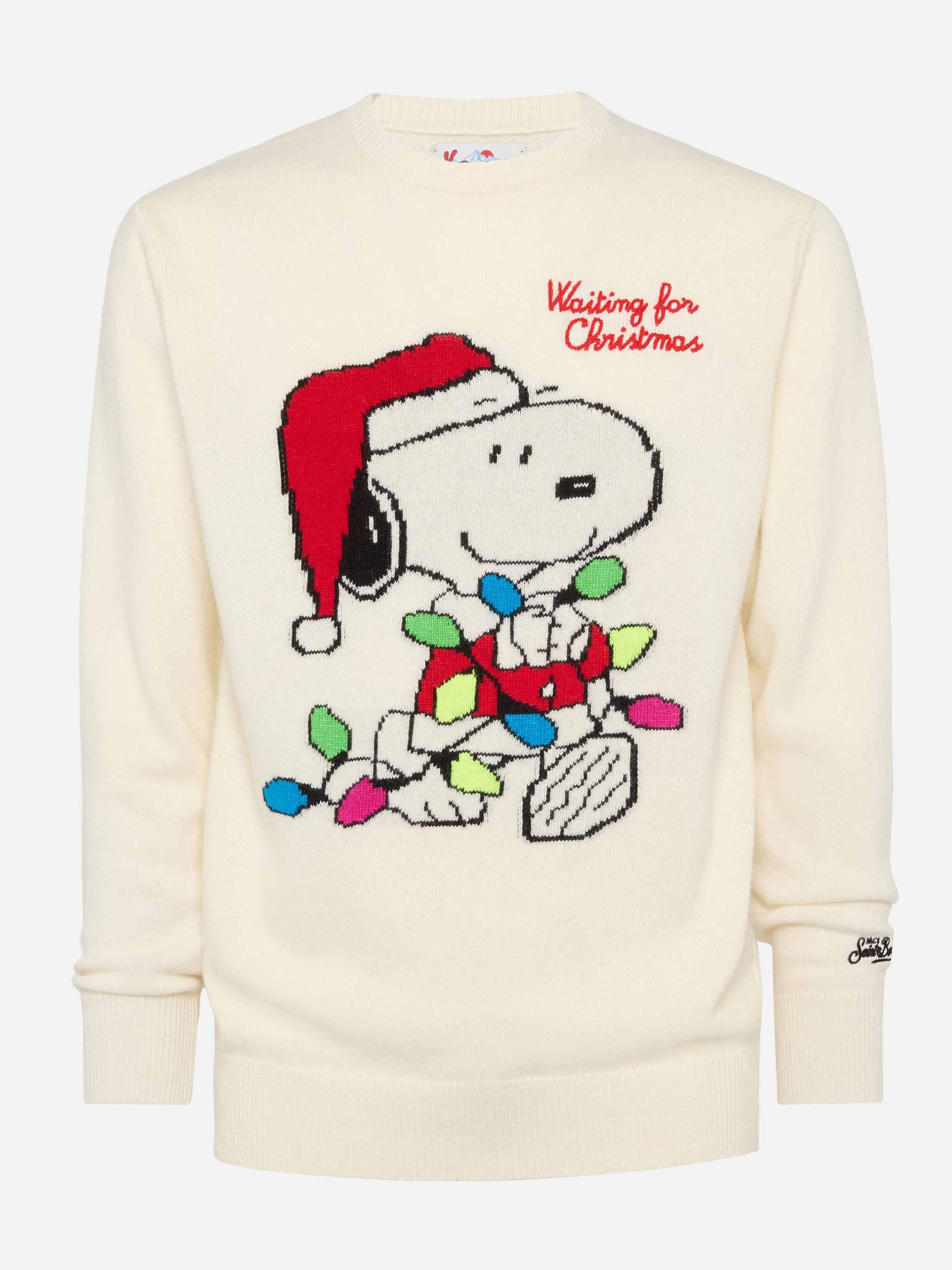 Maglione Heron con jacquard e ricamo Snoopy | SNOOPY PEANUTS® SPECIAL EDITION - Image 4