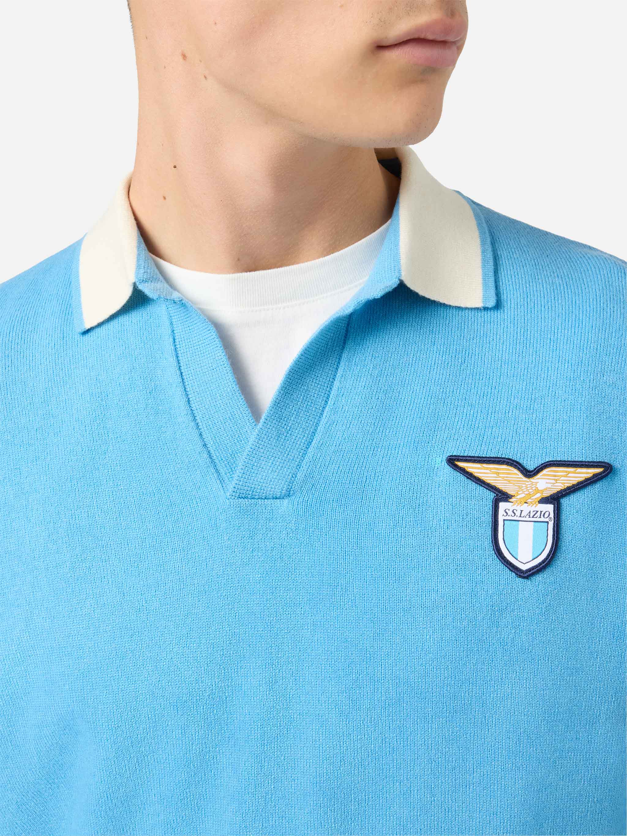 Polo in maglia Belmont Light con patch Lazio | SS LAZIO SPECIAL EDITON - Image 2