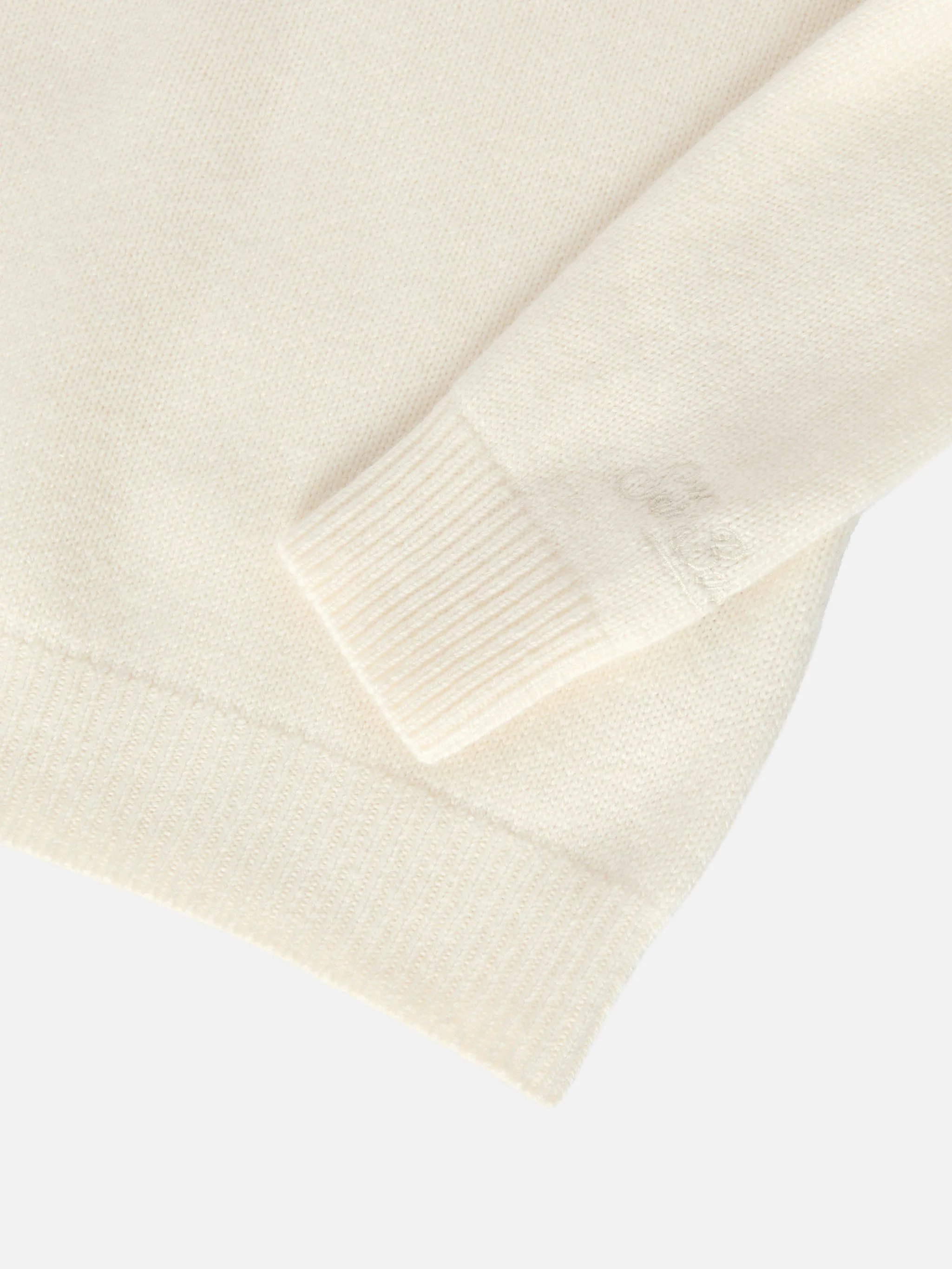 Girocollo Princess in misto cashmere con jacquard Piccola Peste - Image 4