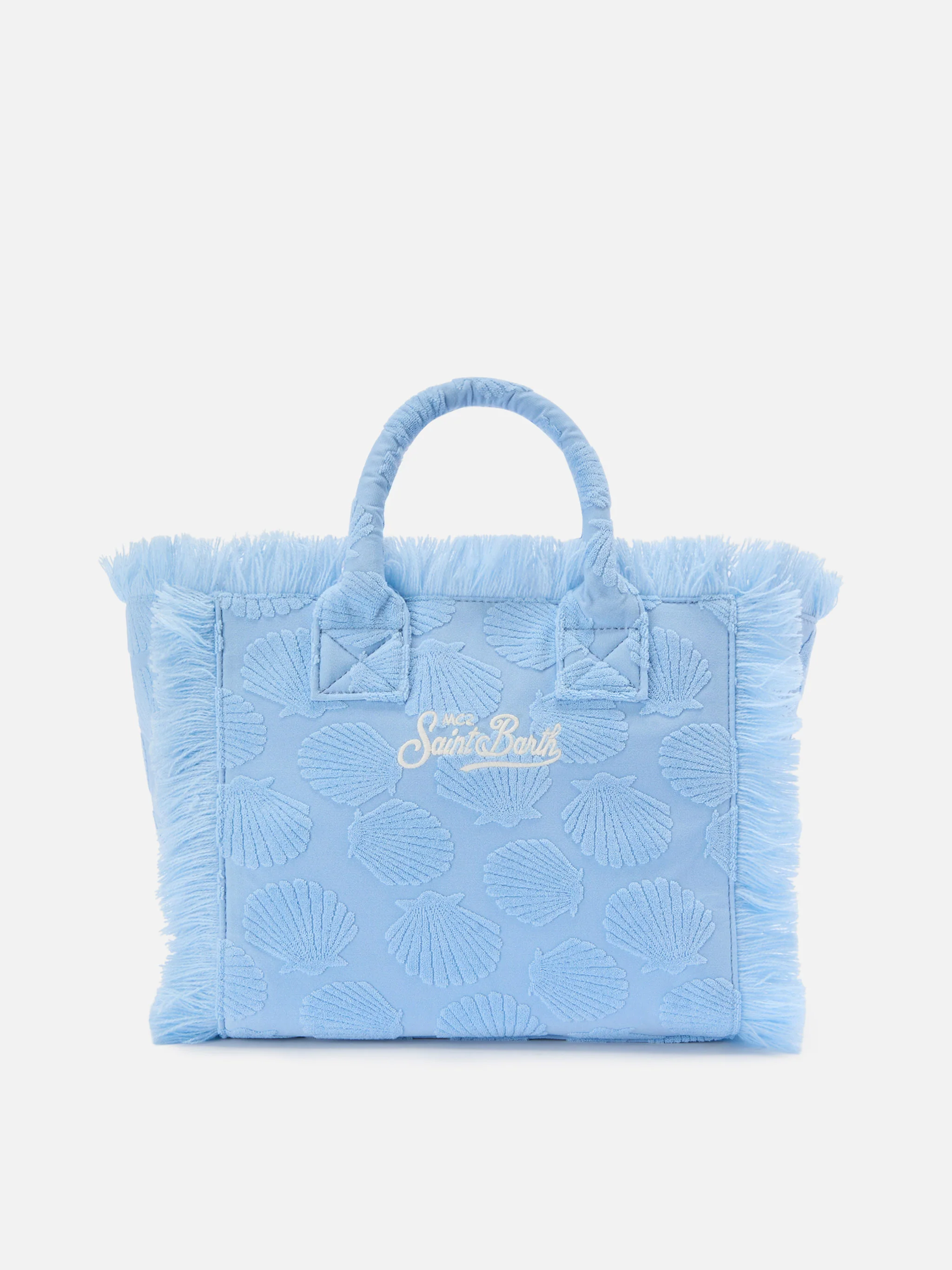Borsa Colette in tessuto effetto spugna con conchiglie in rilievo - Image 4