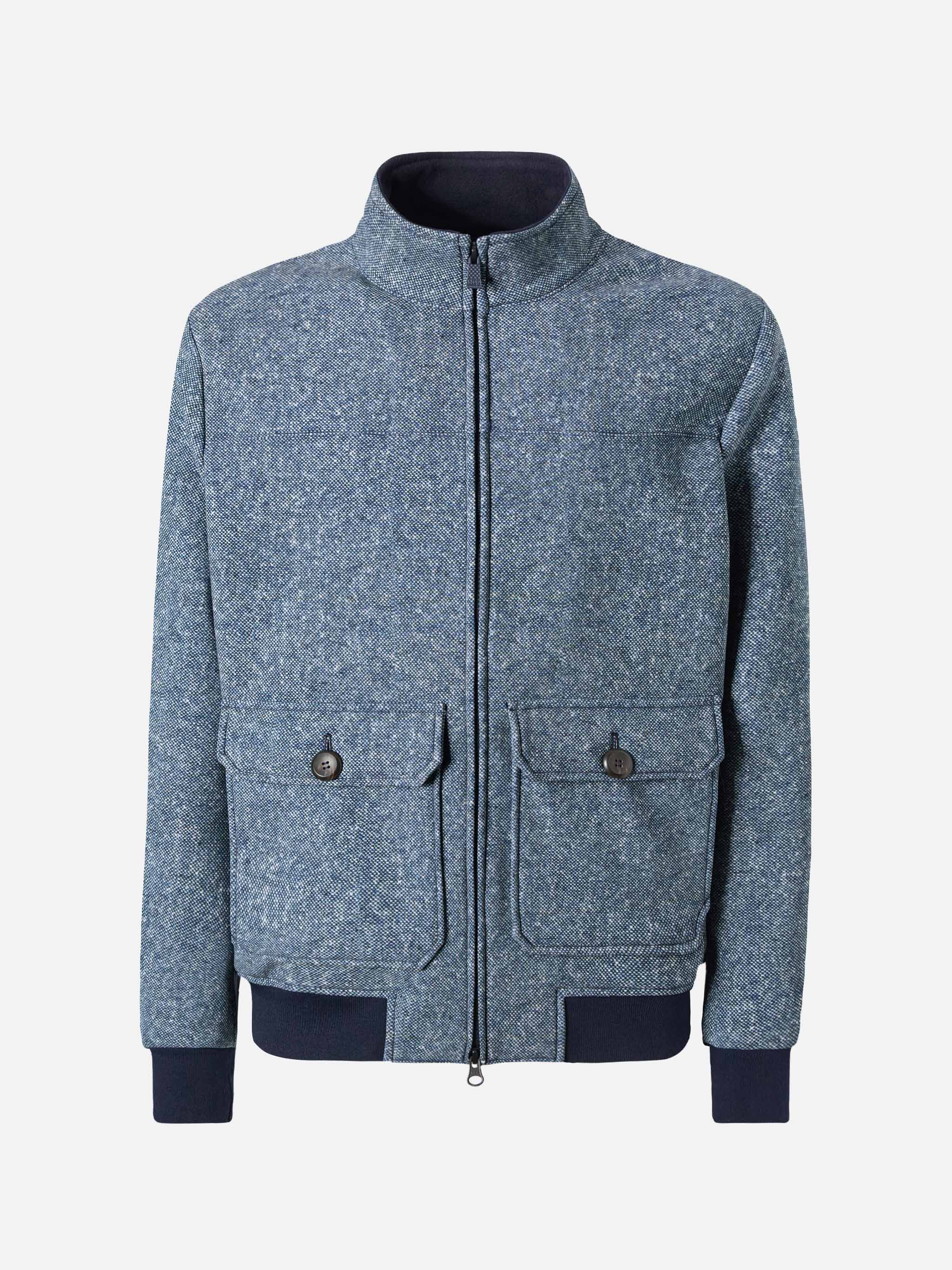 Giacca termica Byron blu melange - Image 6
