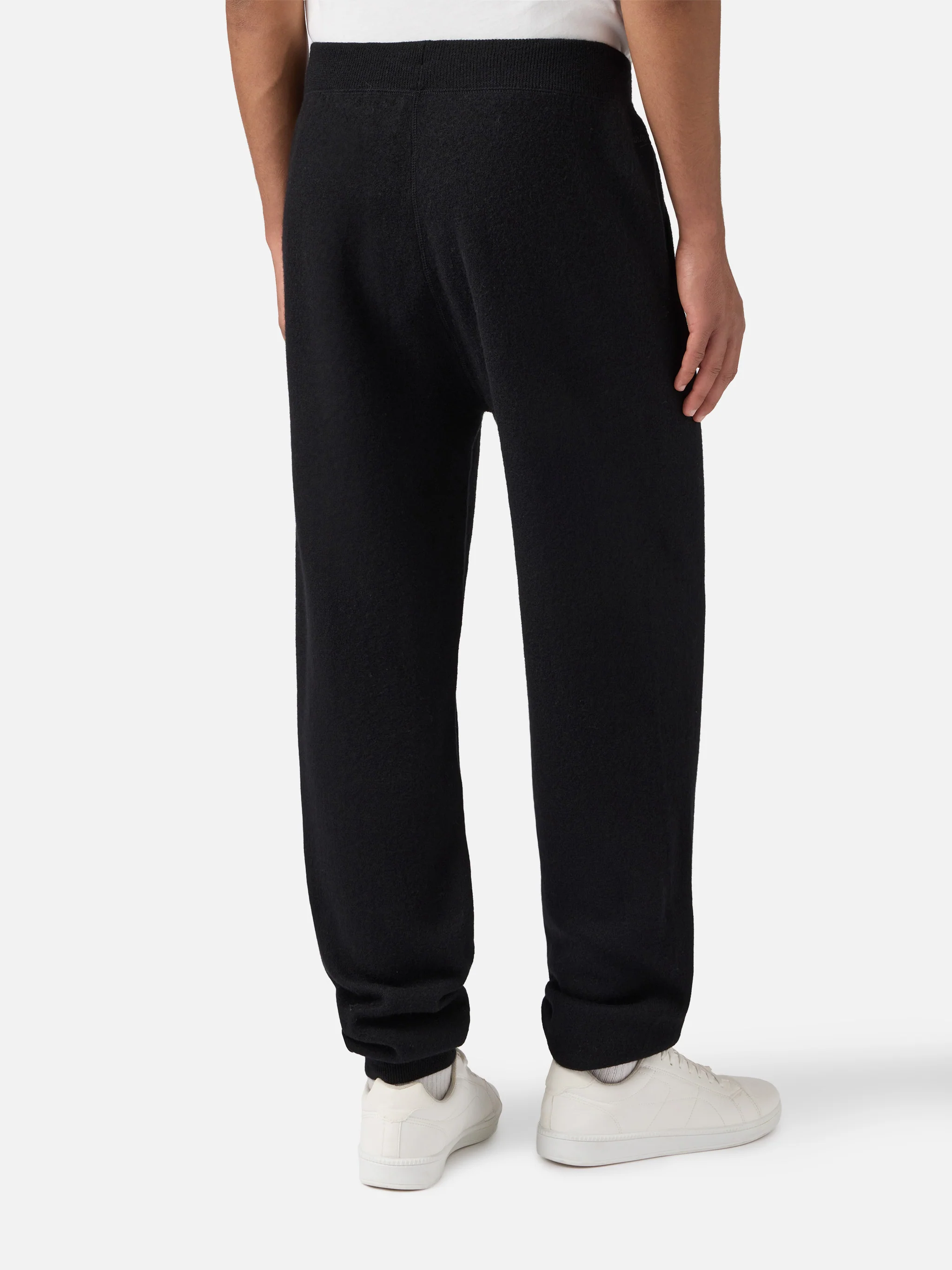 Pantaloni jogger in maglia modello John con tasche - Image 4