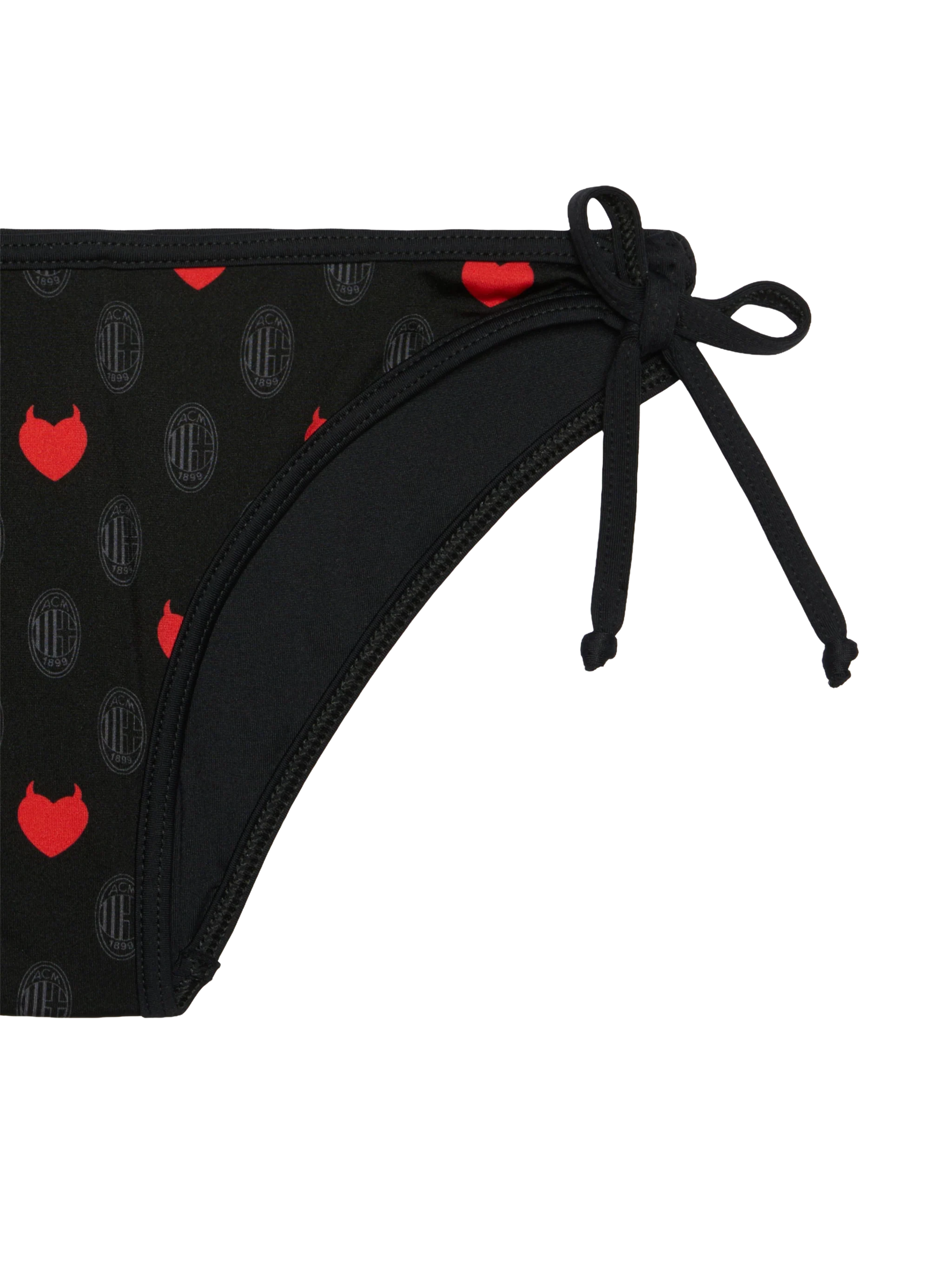 Bikini a triangolo Holly String con stampa Milan | AC MILAN SPECIAL EDITION - Image 3