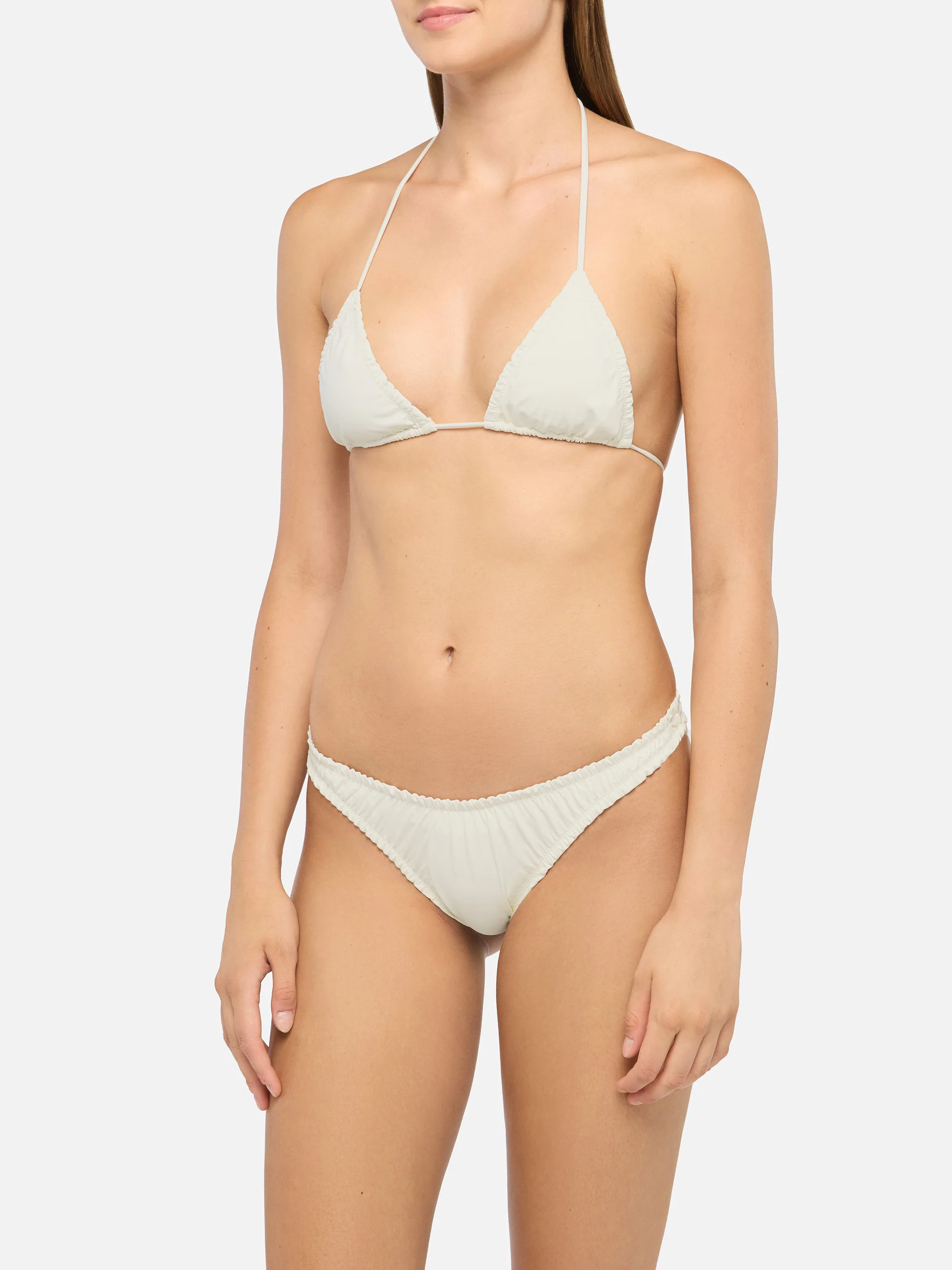 Bikini a triangolo Nilly Nalu color crema - Image 2