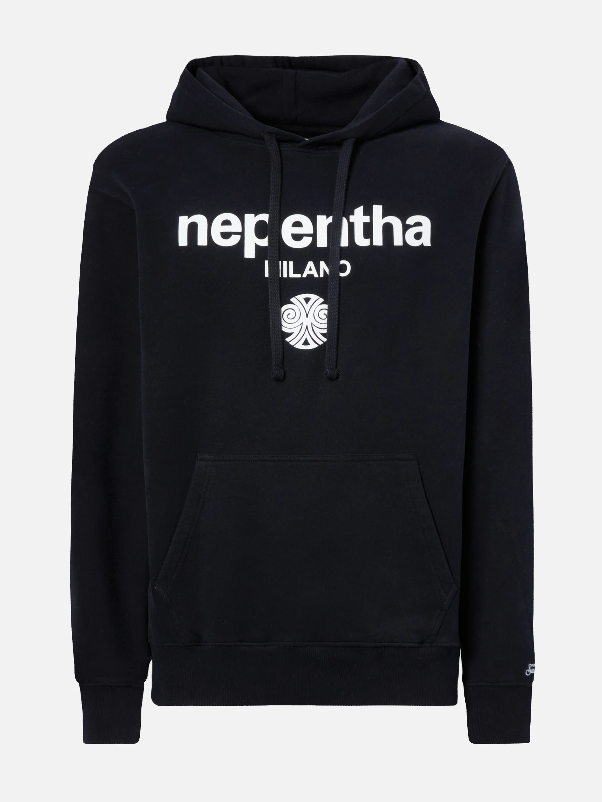 Felpa Tribeca in cotone nero con cappuccio e stampa Nepentha | NEPENTHA SPECIAL EDITION - Image 5