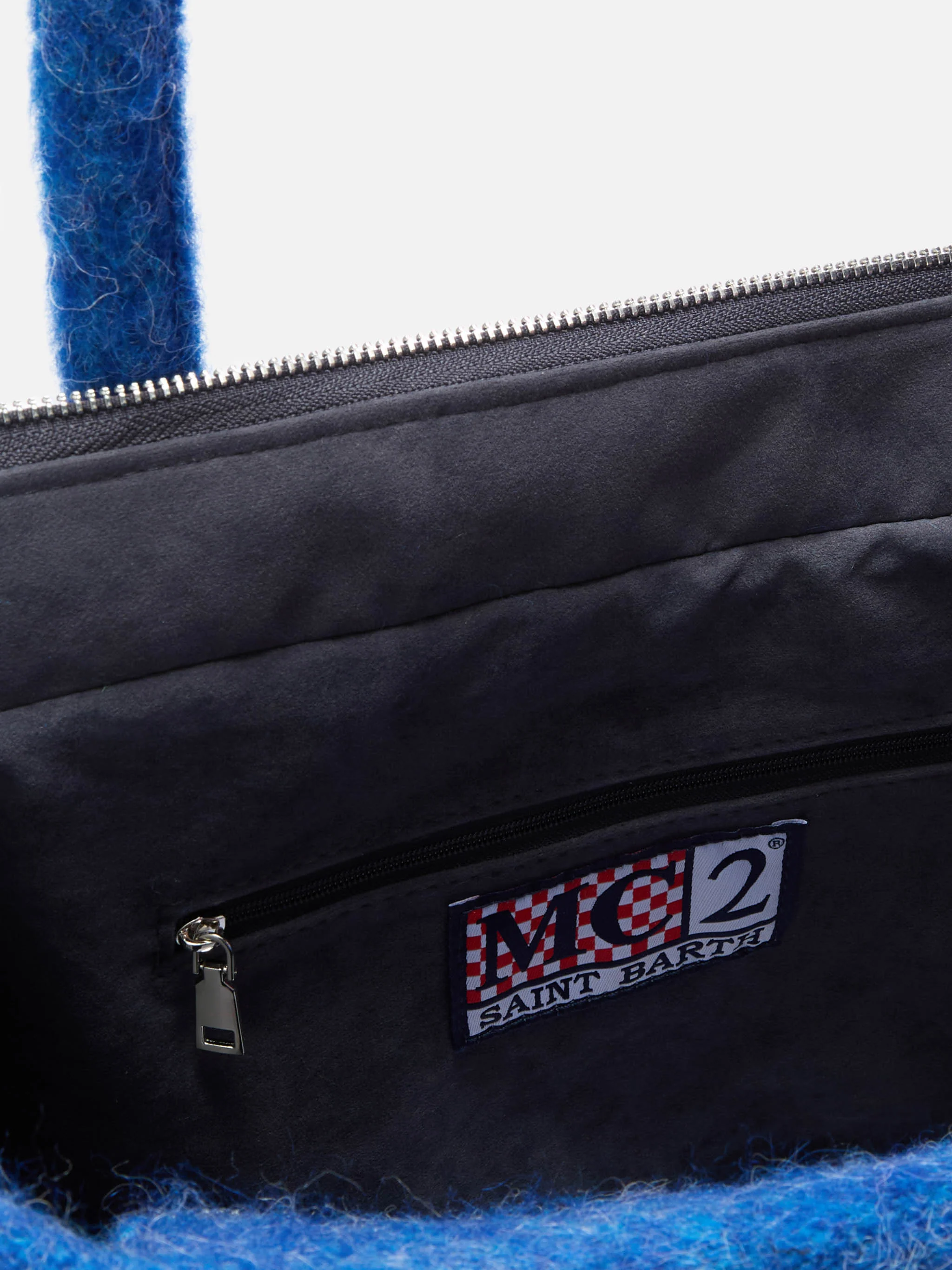 Borsa a spalla Vanity Blanket con frange laterali - Image 4