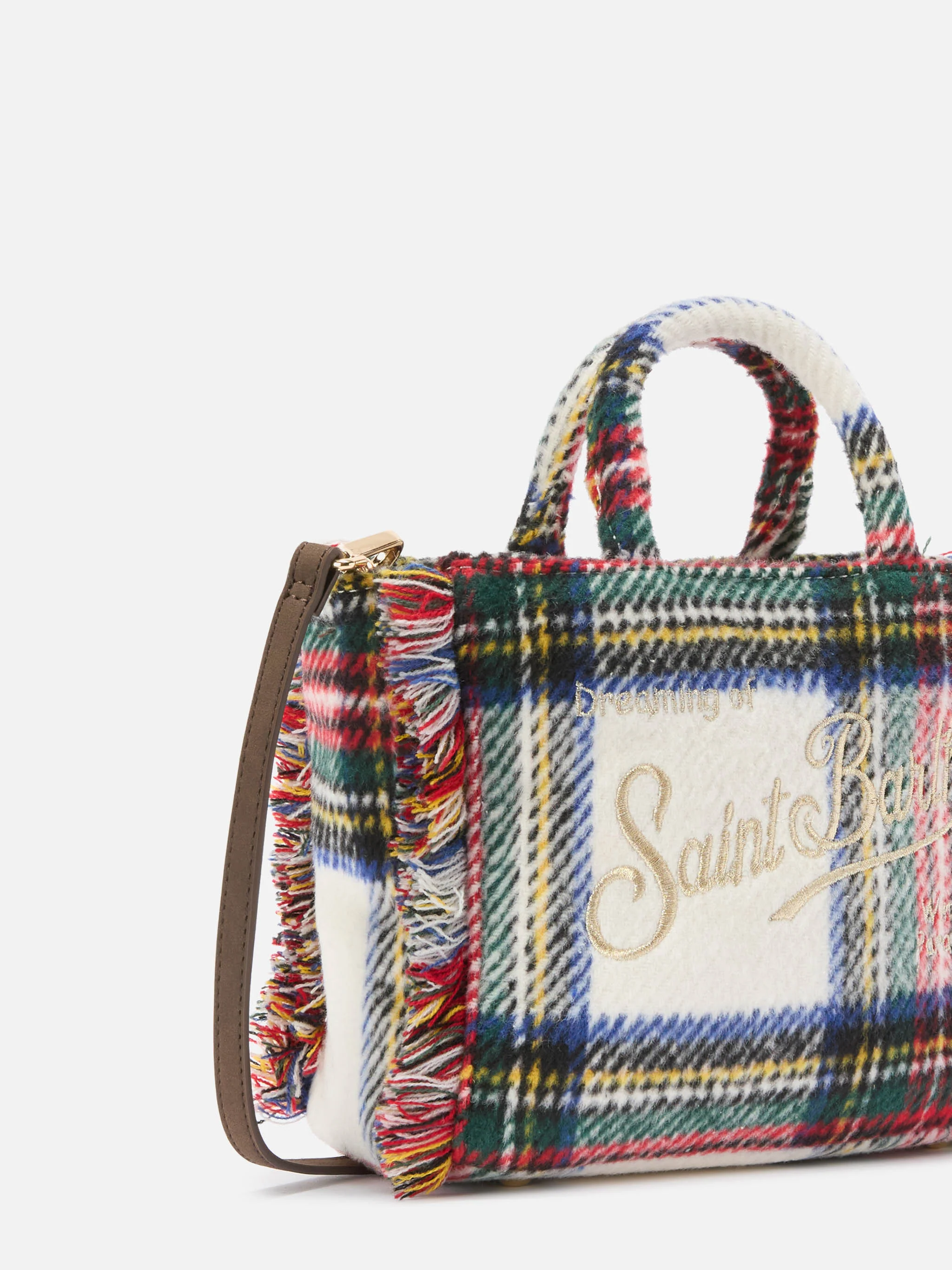 Borsa Vanity Mini Wool tartan - Image 3