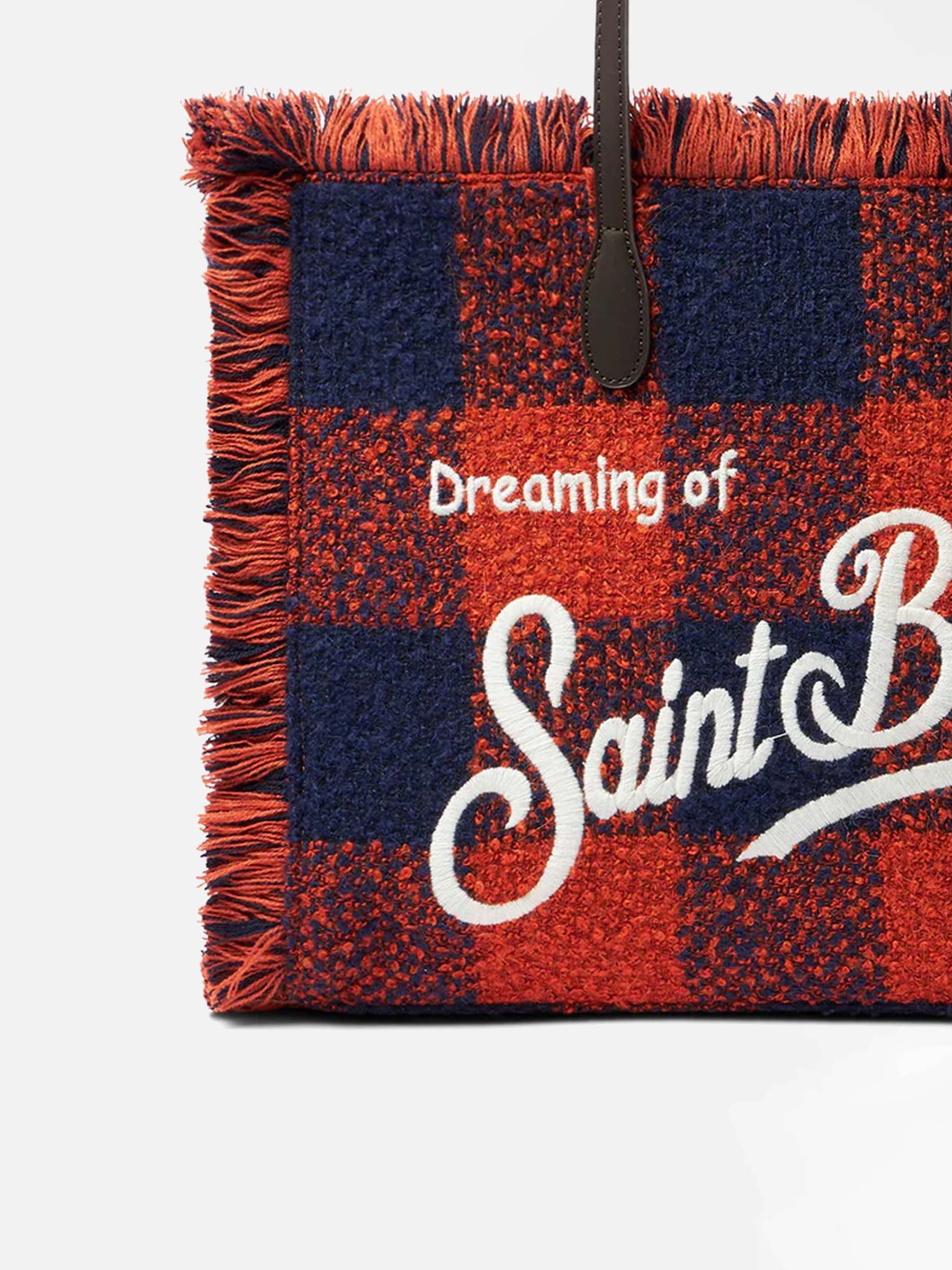 Borsa a spalla Vanity con stampa vichy - Image 2