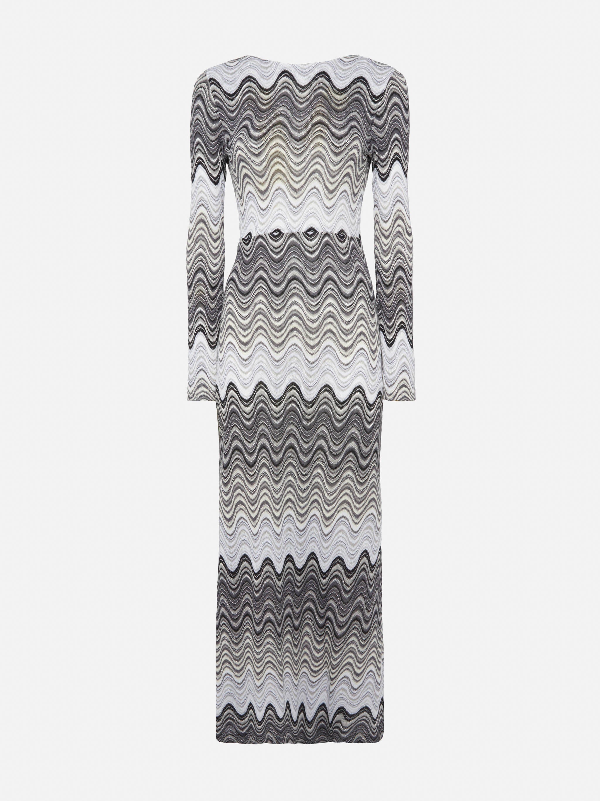 Abito maxi in maglia raschel Venere - Image 4