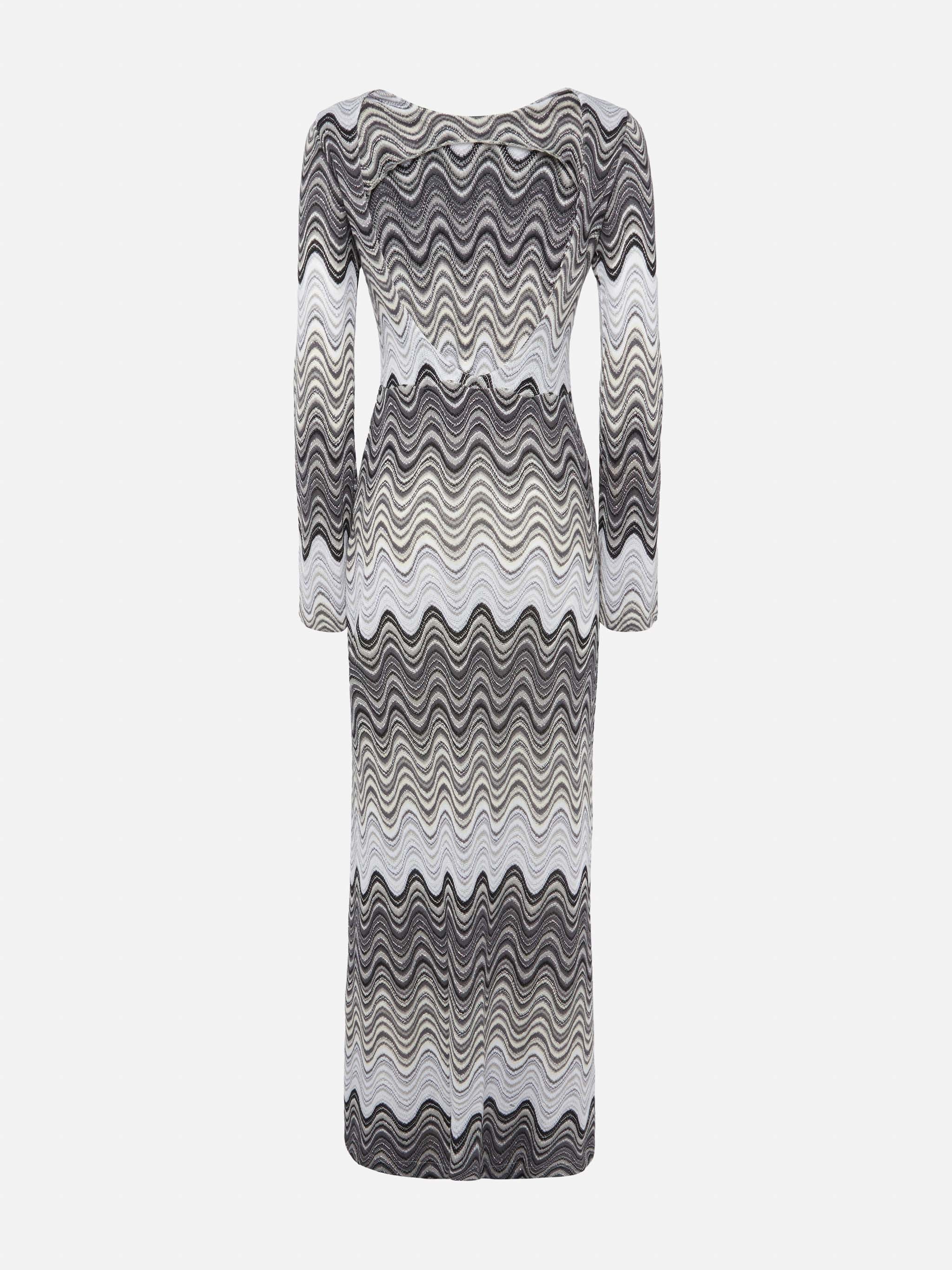 Abito maxi in maglia raschel Venere - Image 5