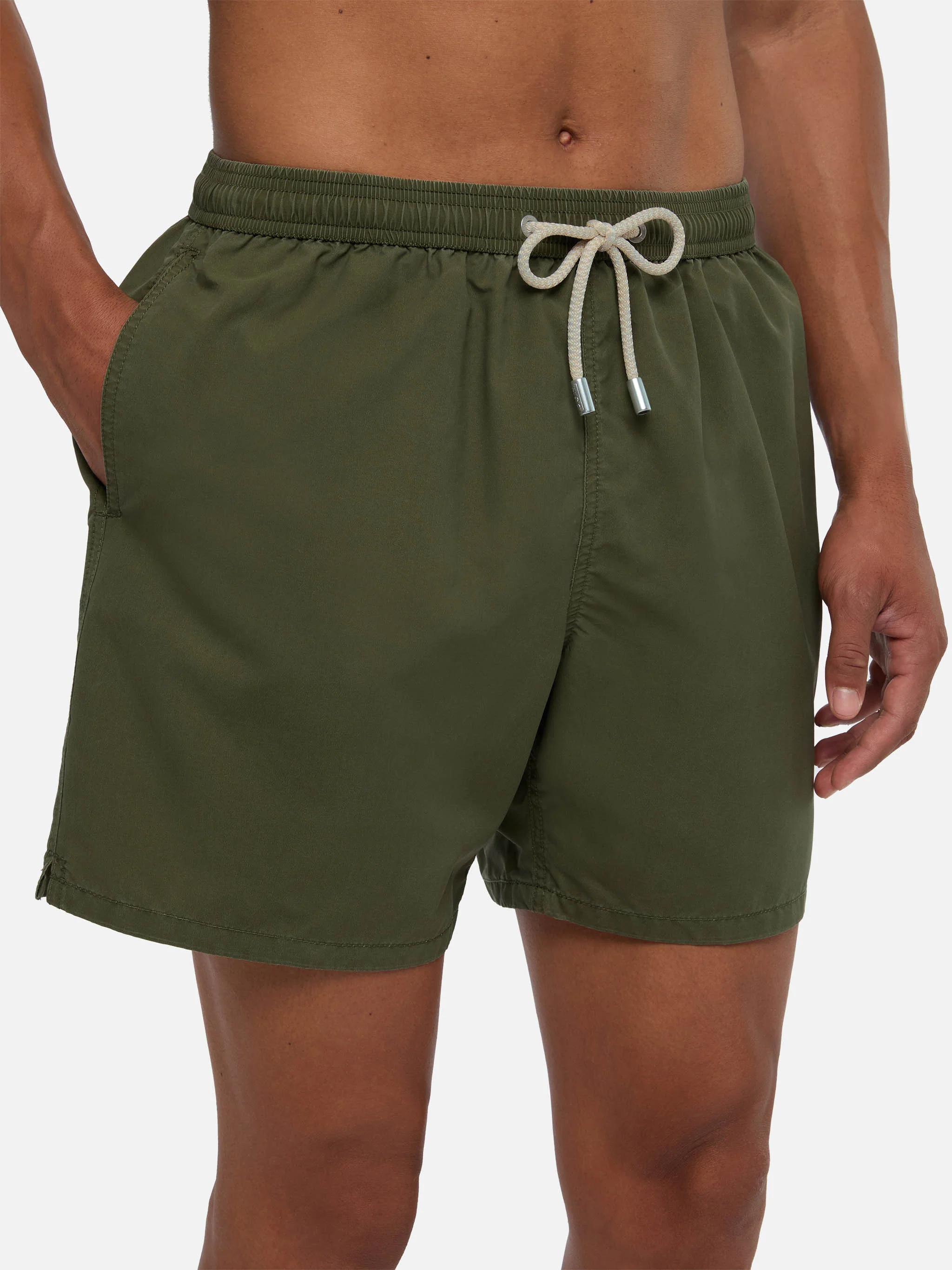 Costume mare Patmos Used verde militare vintage - Image 4