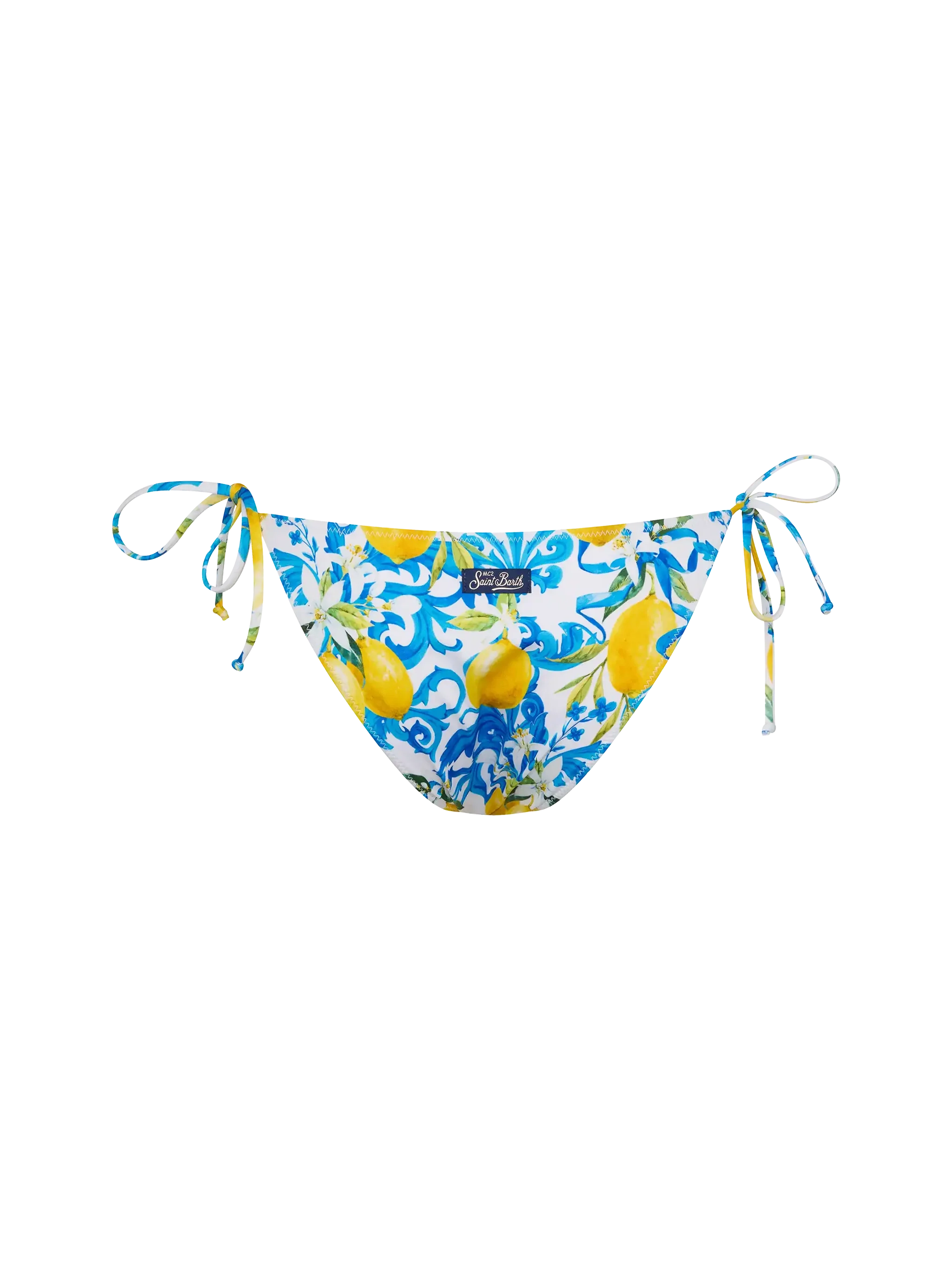 Virgo slip mare classico con stampa maiolica - Image 2