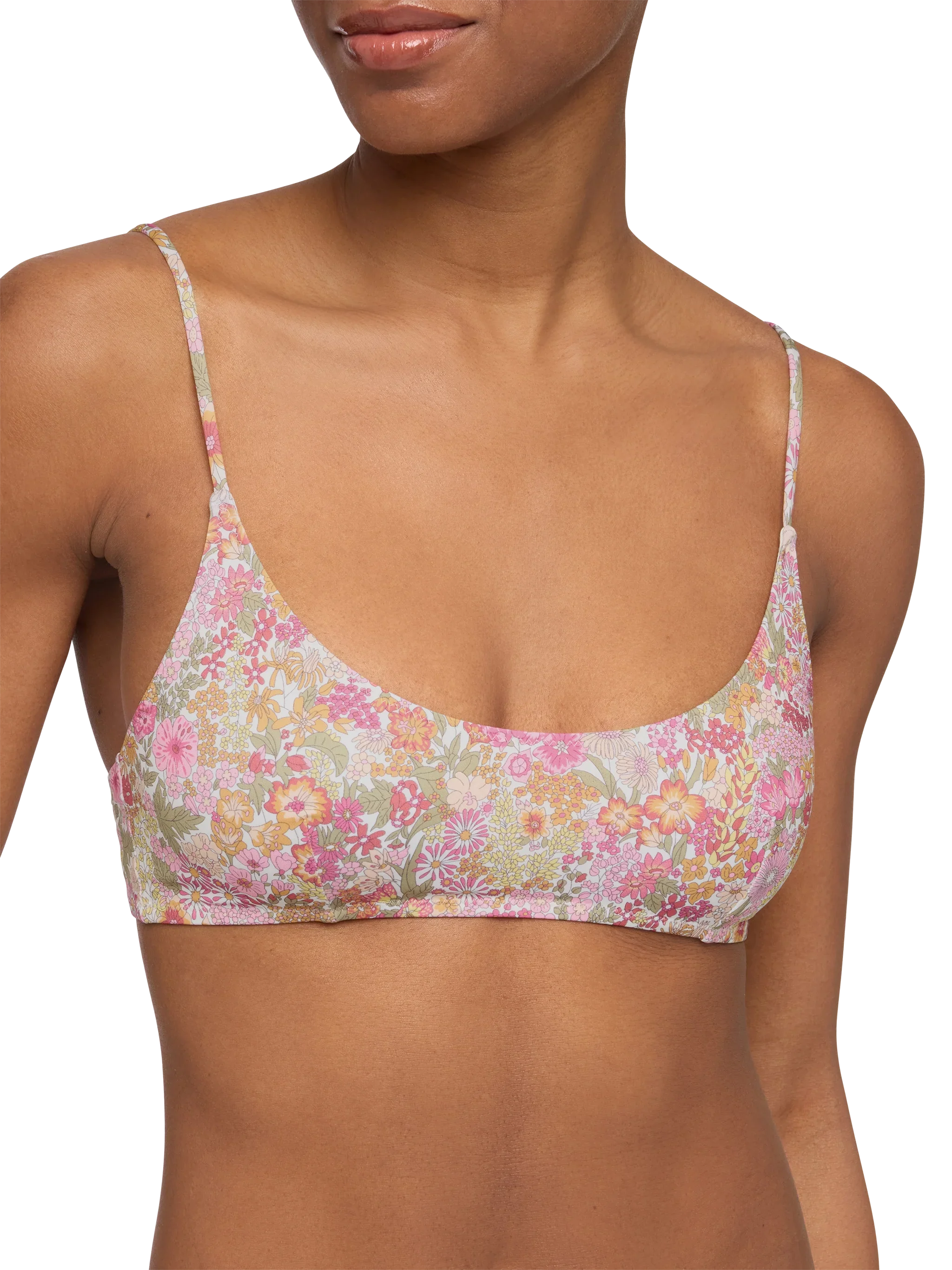 Bikini a bralette Judy Virgo con stampa floreale Margaret Annie | MADE WITH LIBERTY FABRIC - Image 5