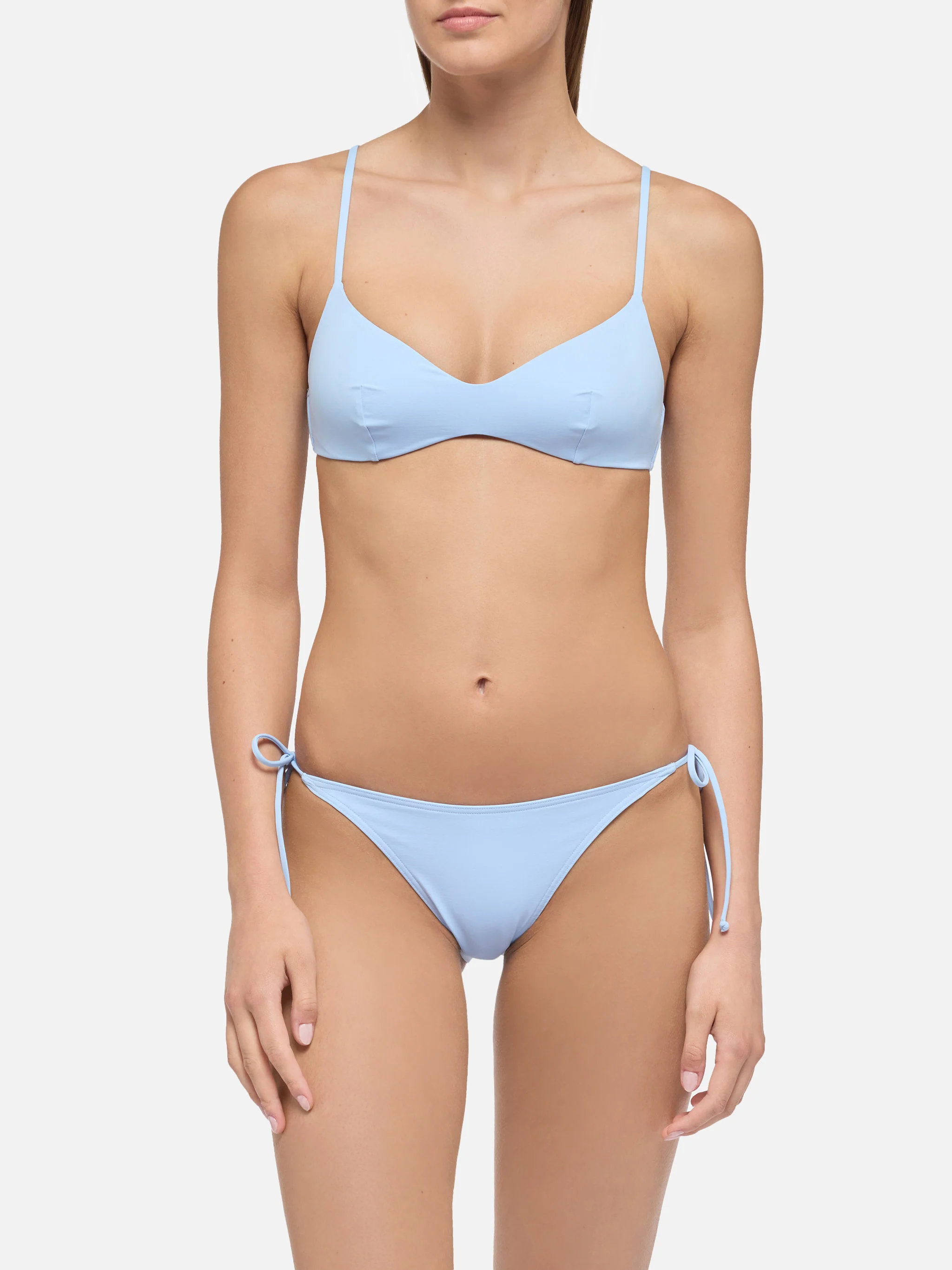 Bikini a bralette May Virgo color azzurro - Image 2