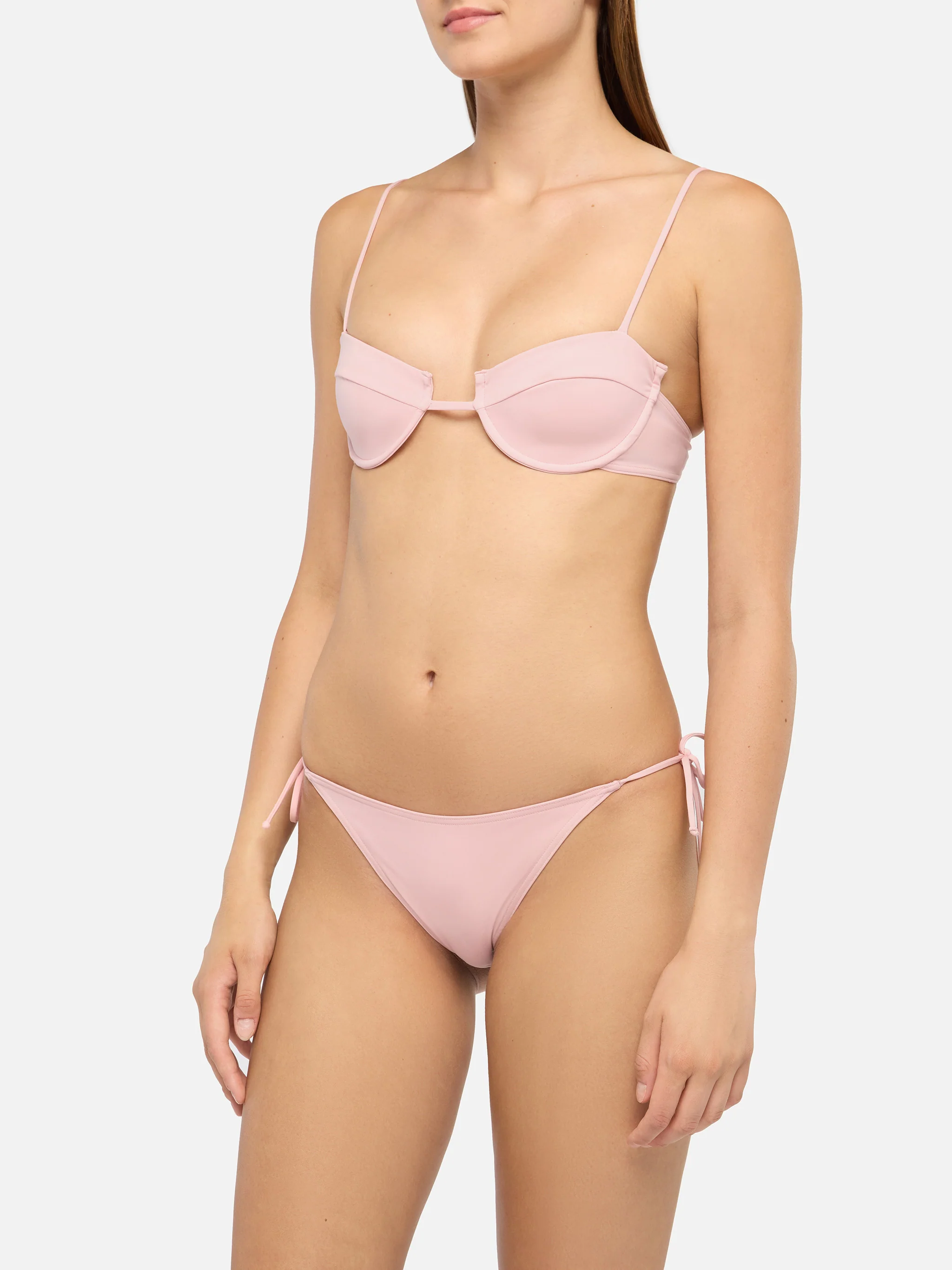 Bikini a bralette Salina Virgo color rosa - Image 2