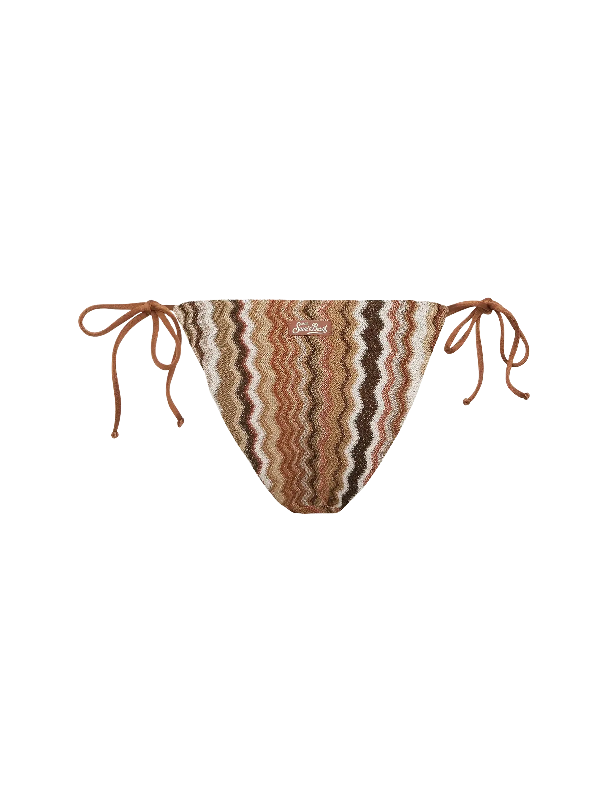 Virgo slip mare classico in maglia raschel con motivo ondulato - Image 2