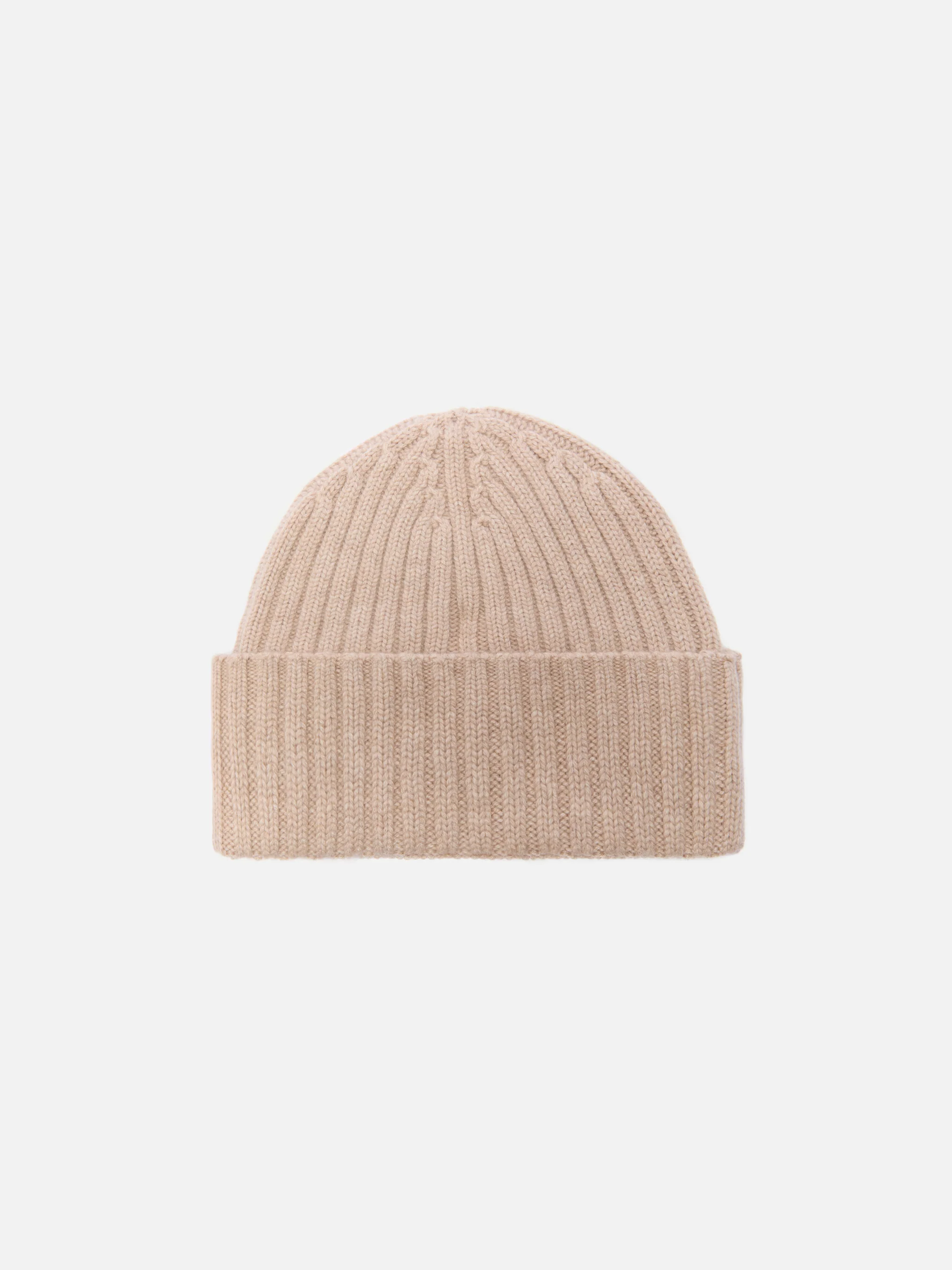 Berretto Wengen in misto cashmere beige con ricamo St. Barth - Image 3