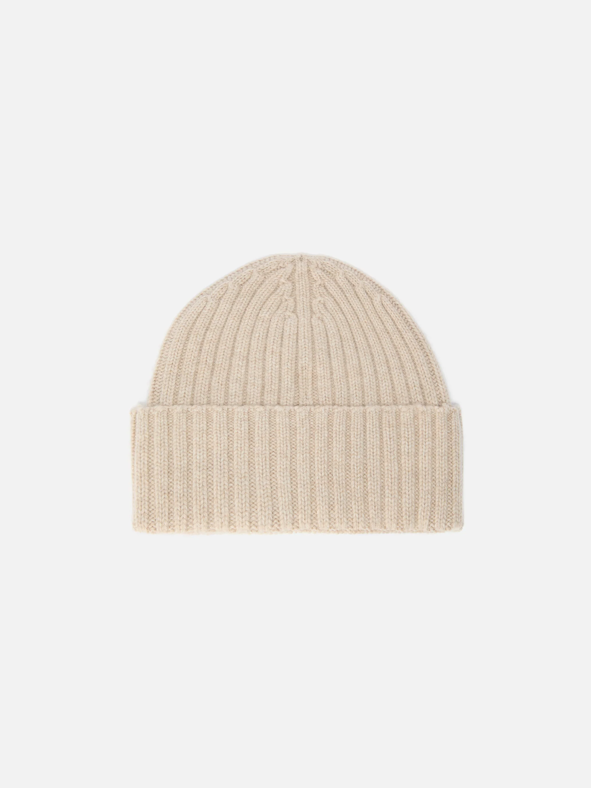 Berretto Wengen in misto cashmere beige con ricamo St. Barth - Image 3