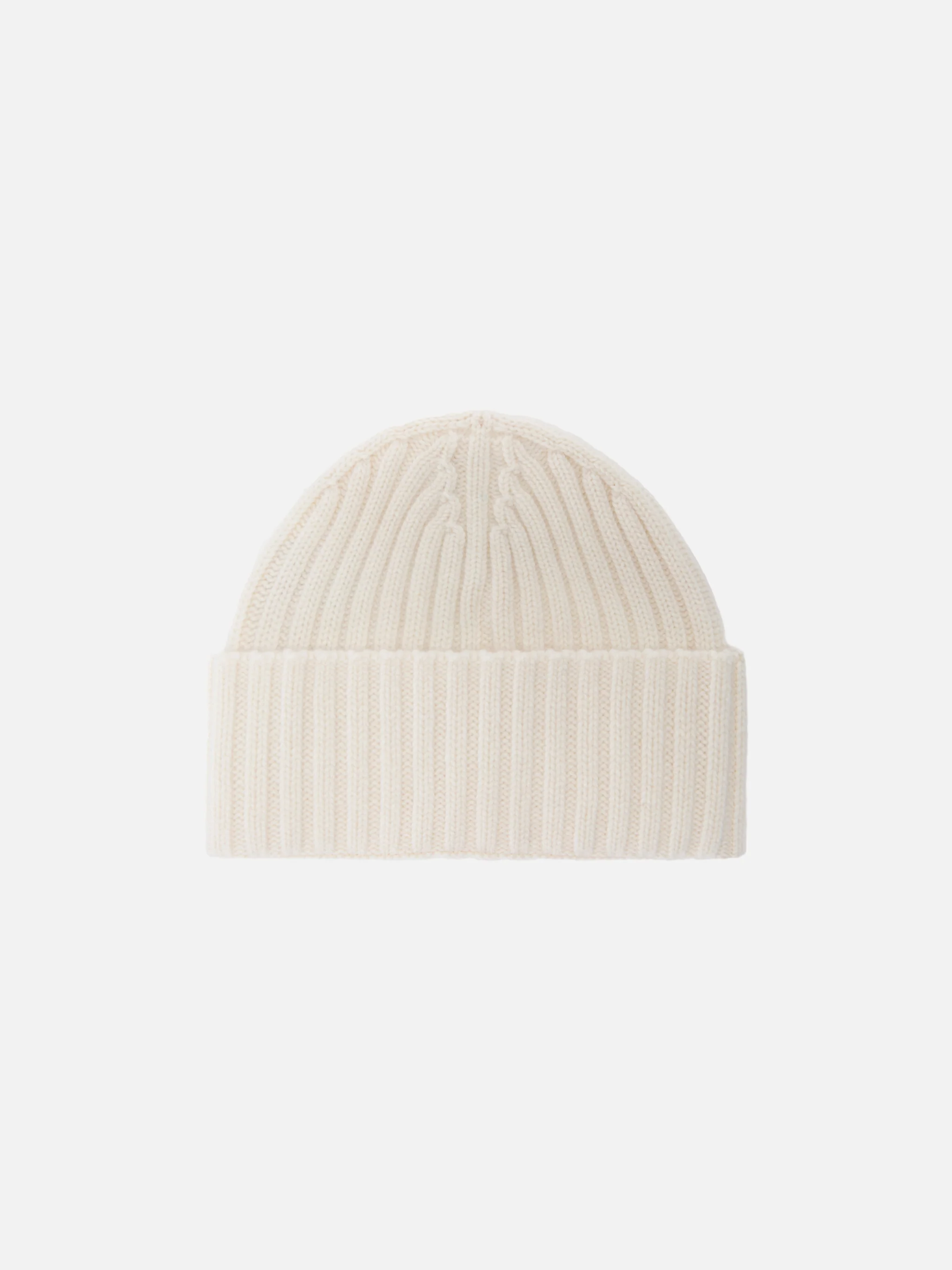Berretto  Wengen in cashmere bianco con Ricamo St. Moritz  - Image 3