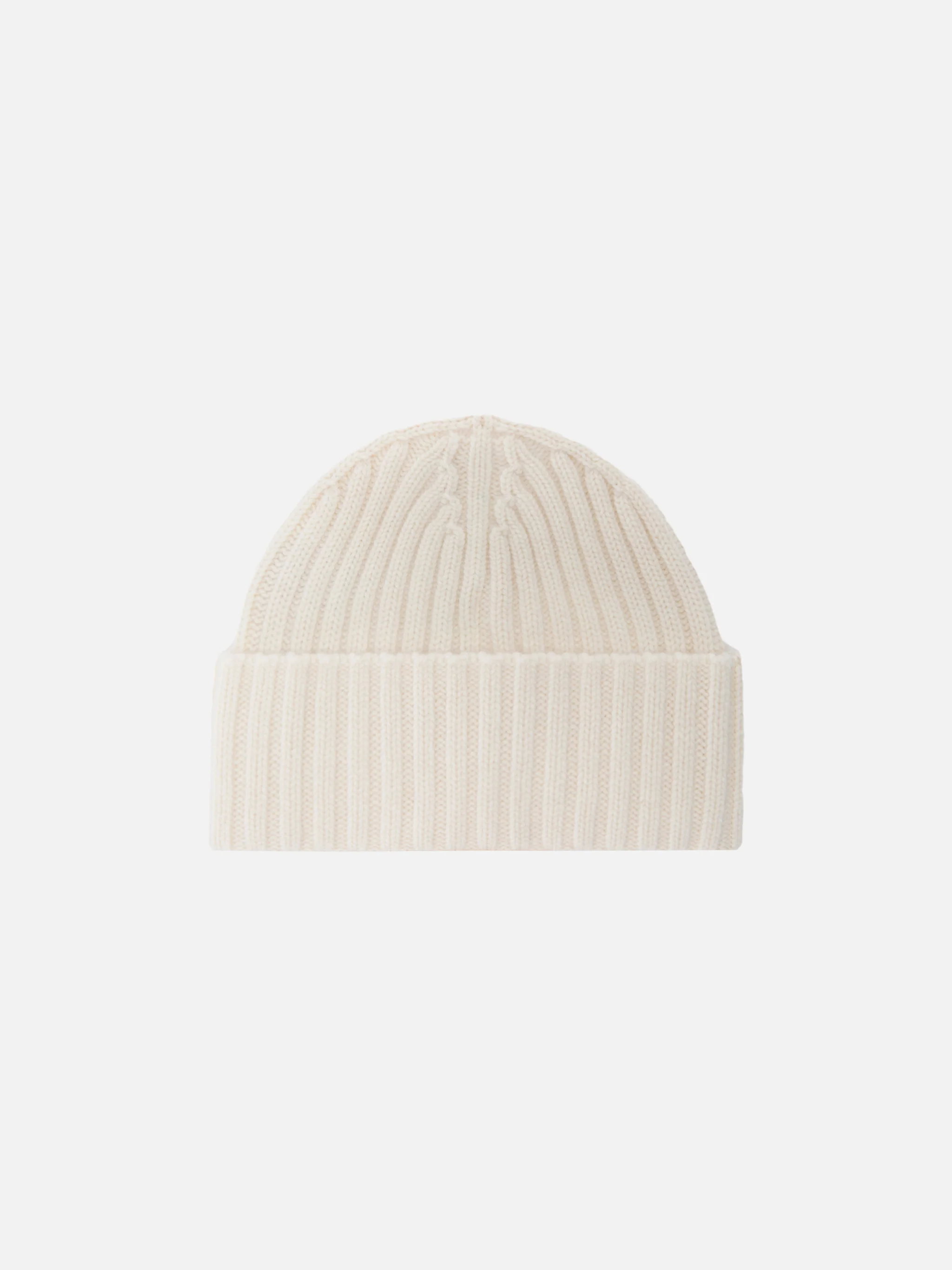Berretto Wengen in cashmere bianco con ricamo St. Moritz - Image 3