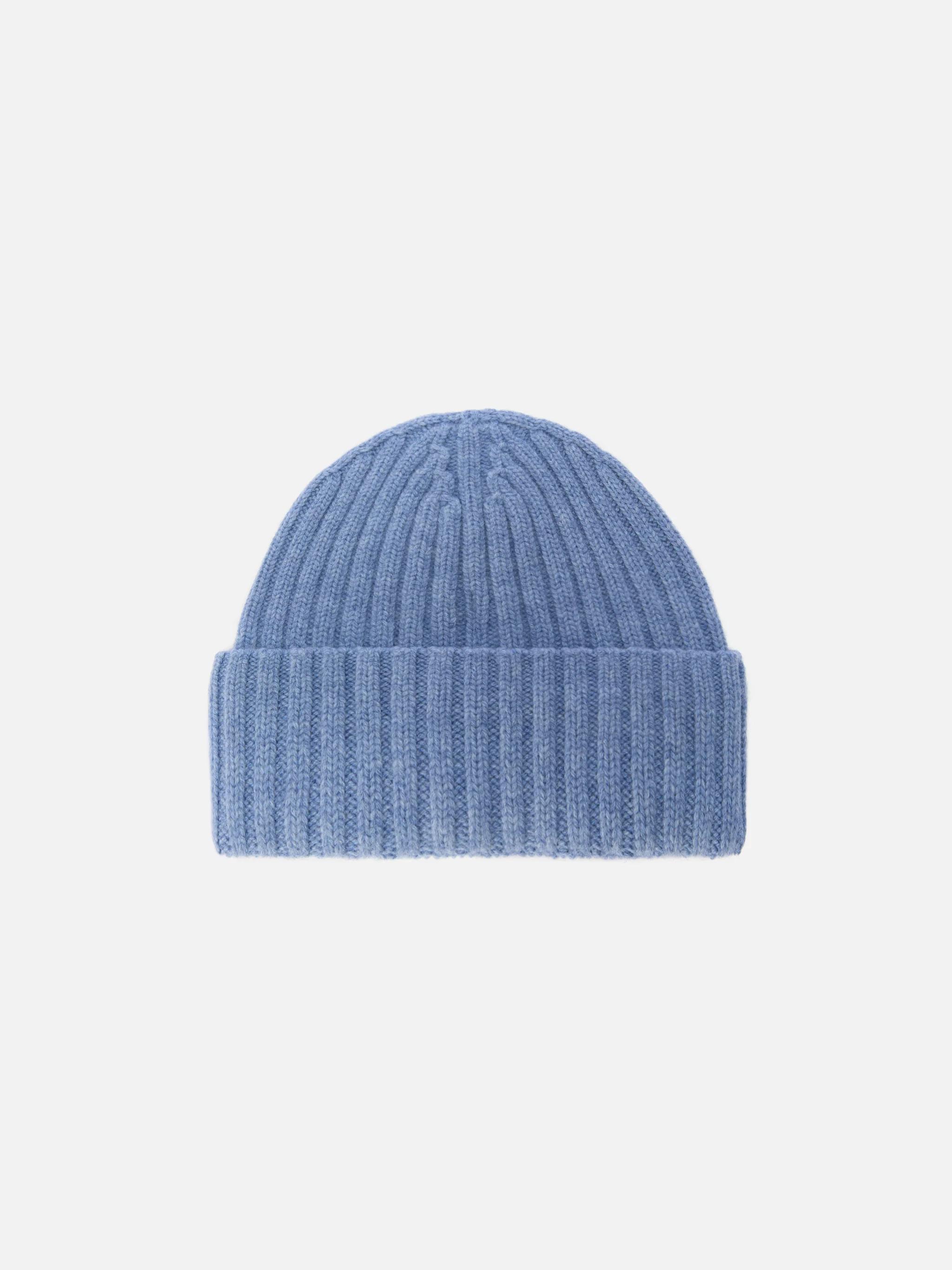 Berretto Wengen in 100% LANA azzurro polvere - Image 3
