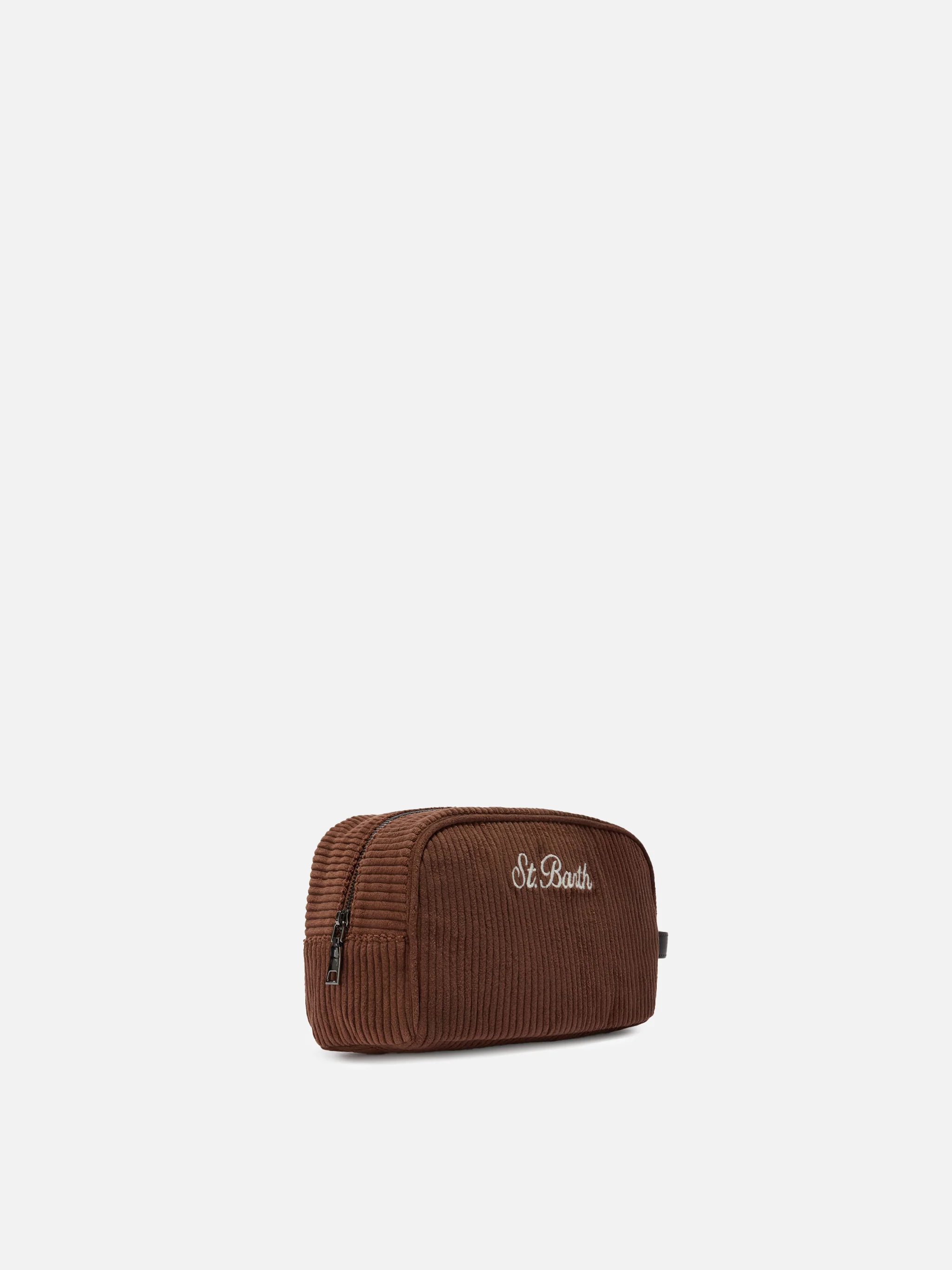 Vanity case Westwood Corduroy in velluto a coste marrone - Image 2