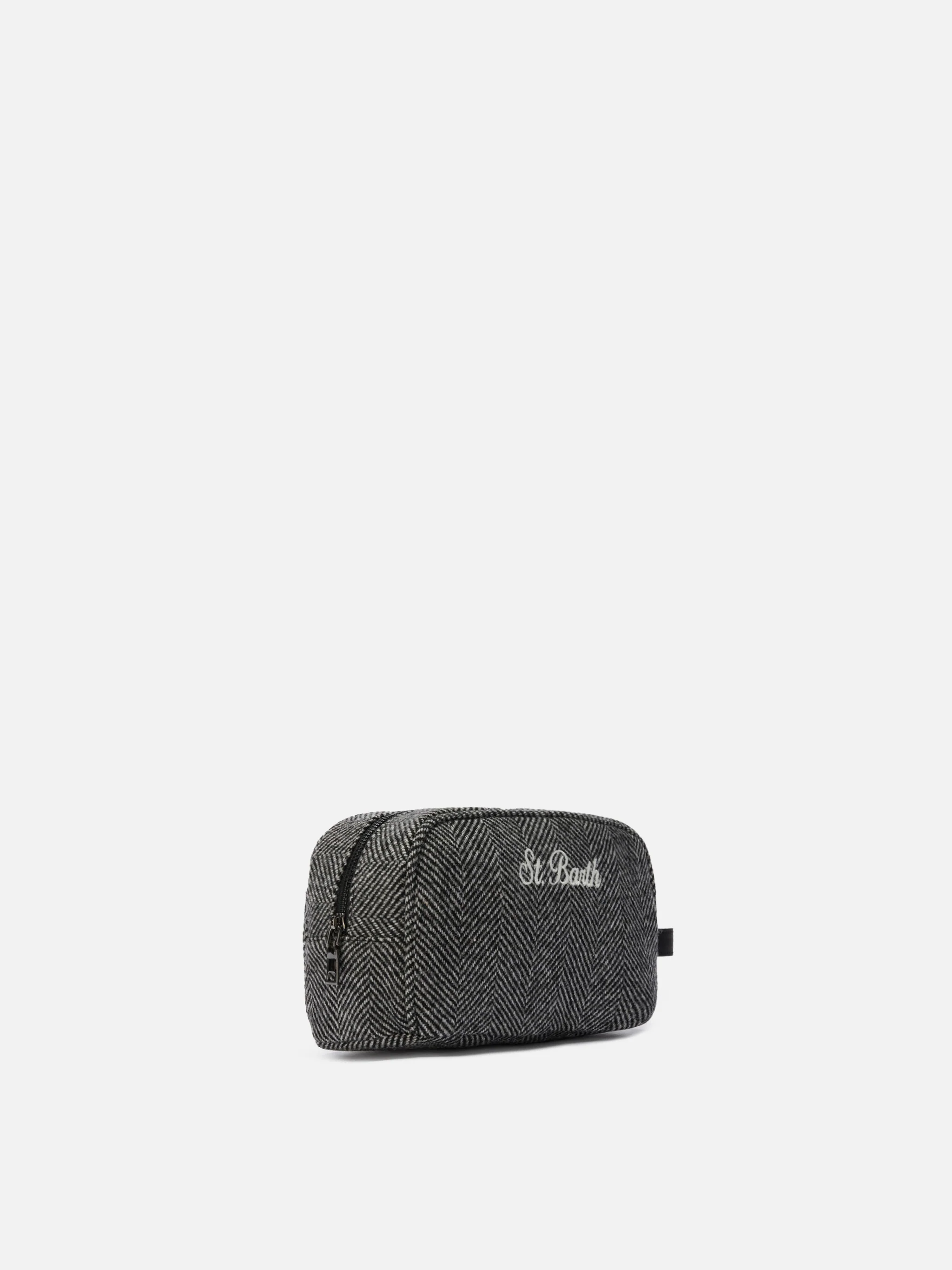 Vanity case Westwood Wool in misto lana spinato - Image 2