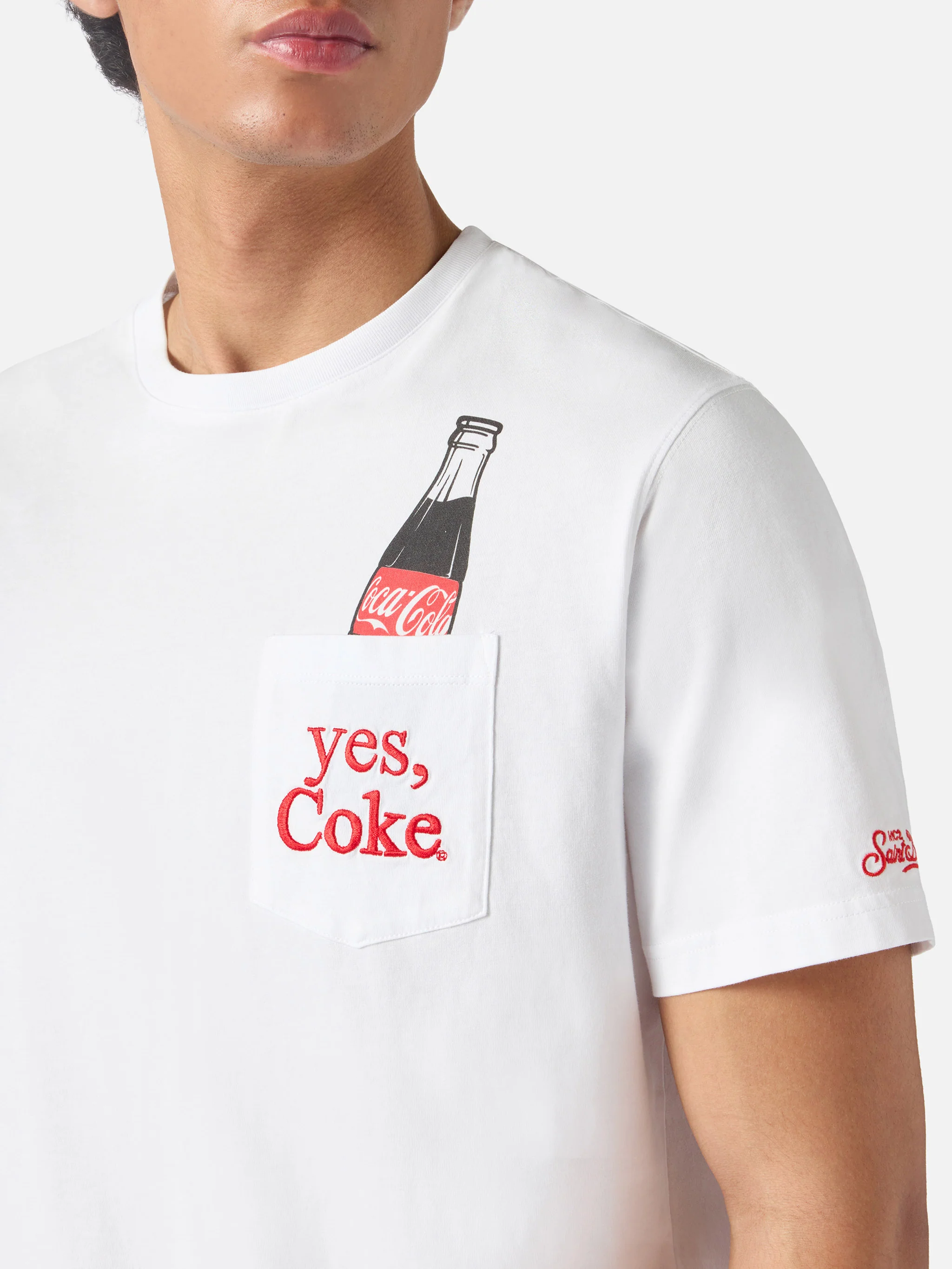 T-shirt Austin bianca con stampa Yes, Coke | Special Edition - Image 2