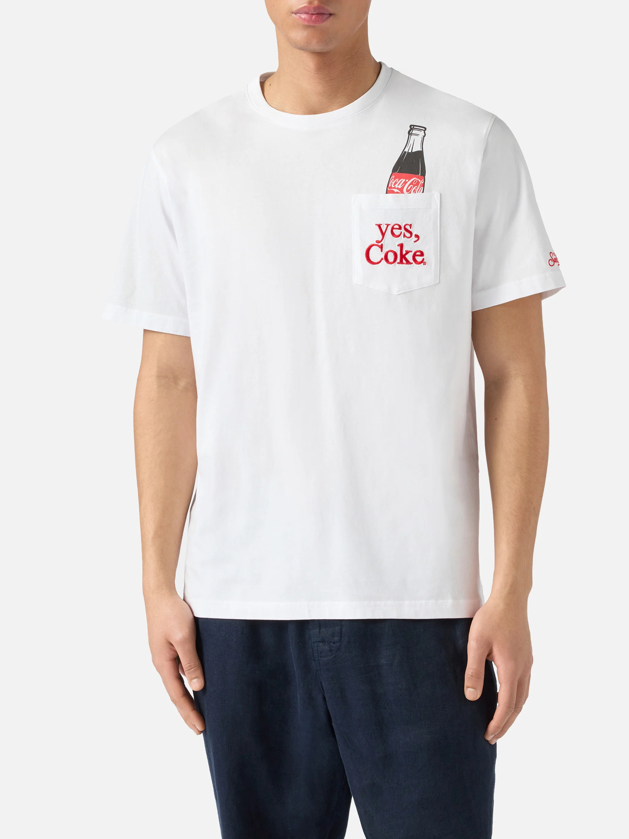 T-shirt Austin bianca con stampa Yes, Coke | Special Edition - Image 3