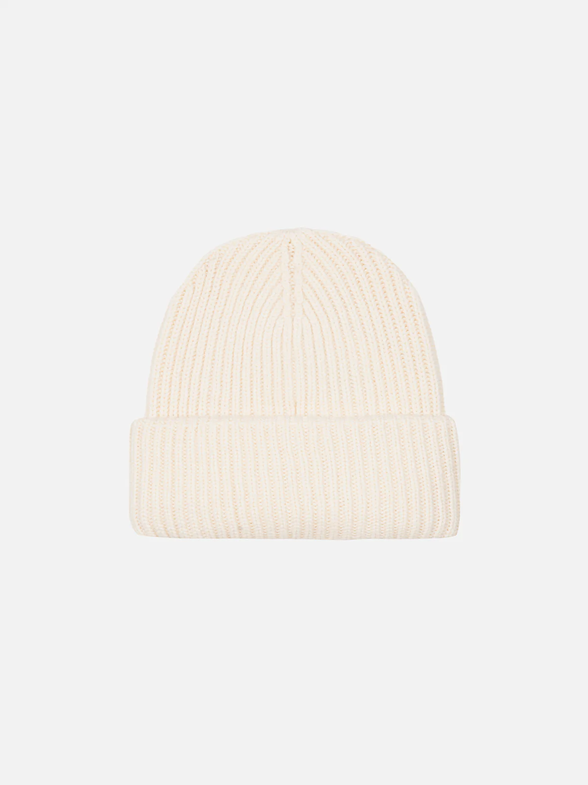 Berretto a coste bianco Berry Jr con patch Saint Barth - Image 2