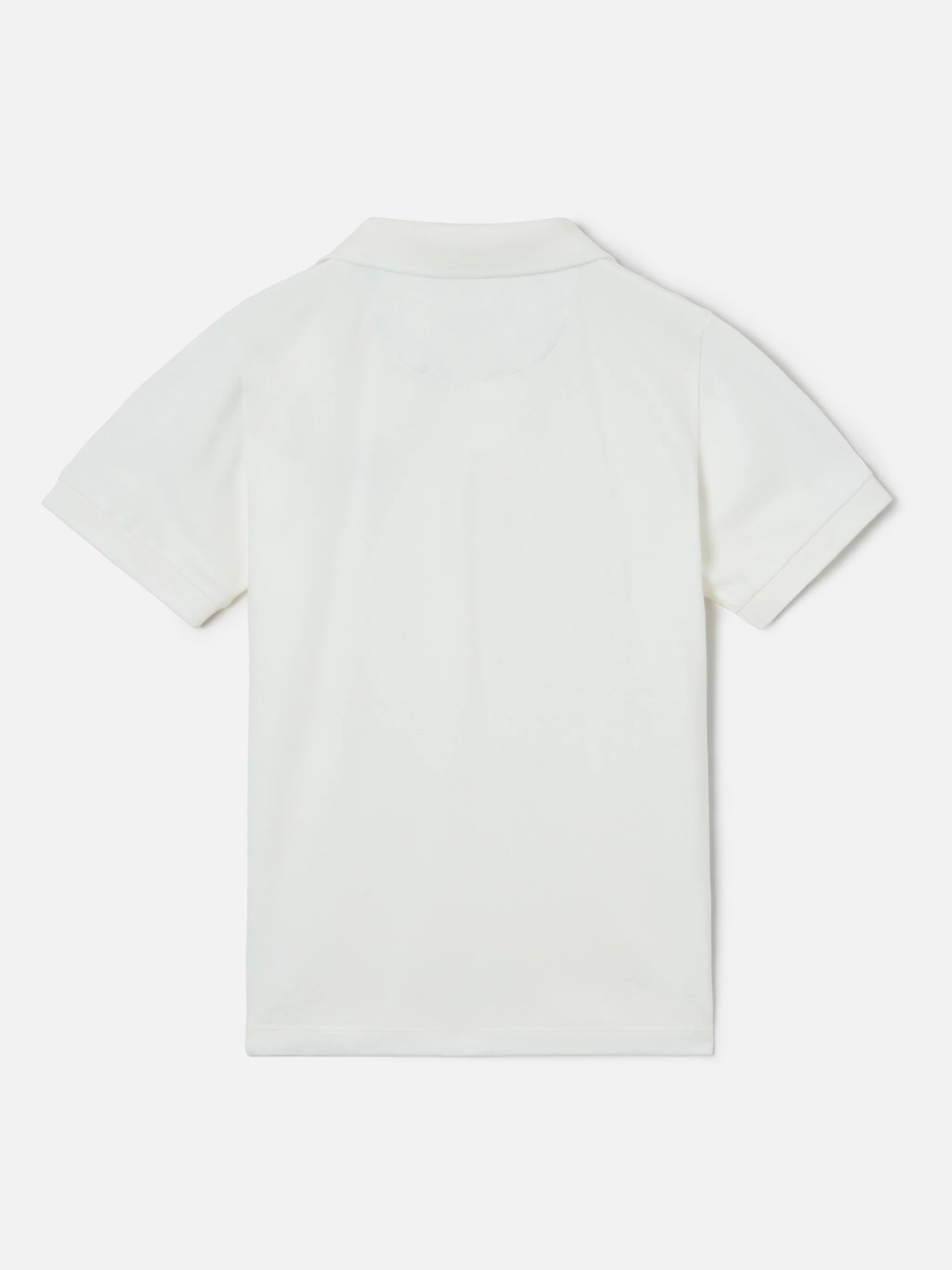 Polo Charles Jr in piquet bianco - Image 2