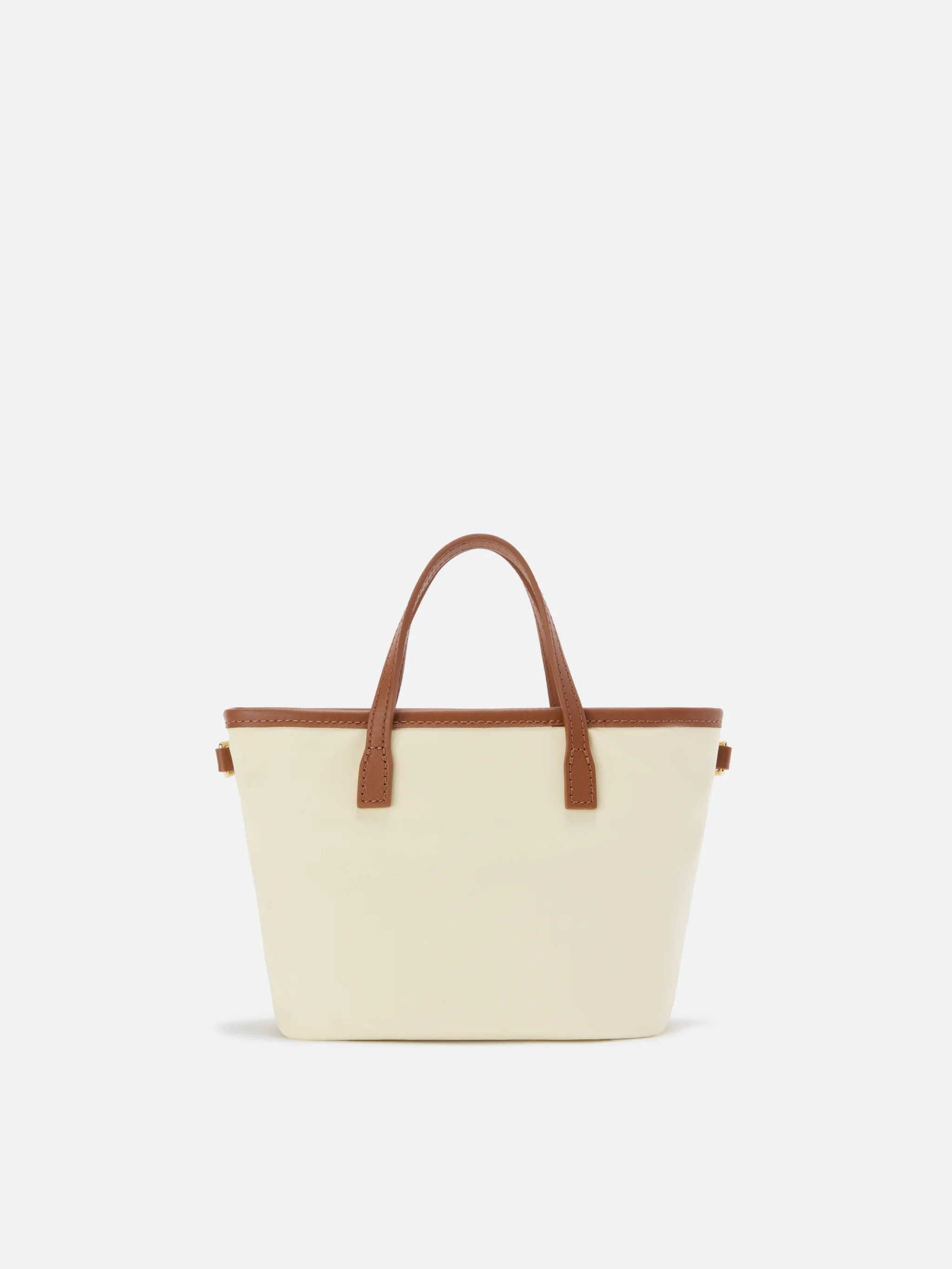 Borsa City mini in nylon bianca - Image 4