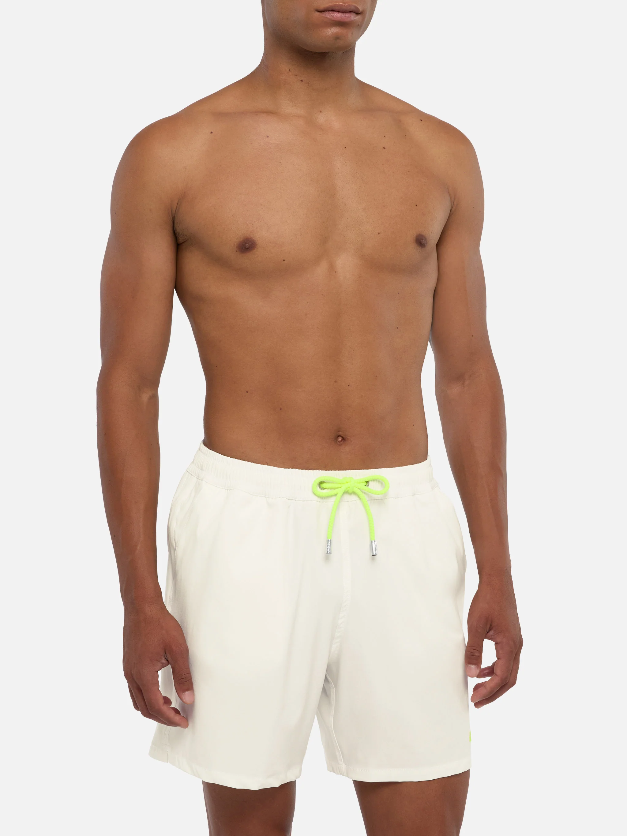 Costume mare Comfort bianco con ricamo St. Barth - Image 3