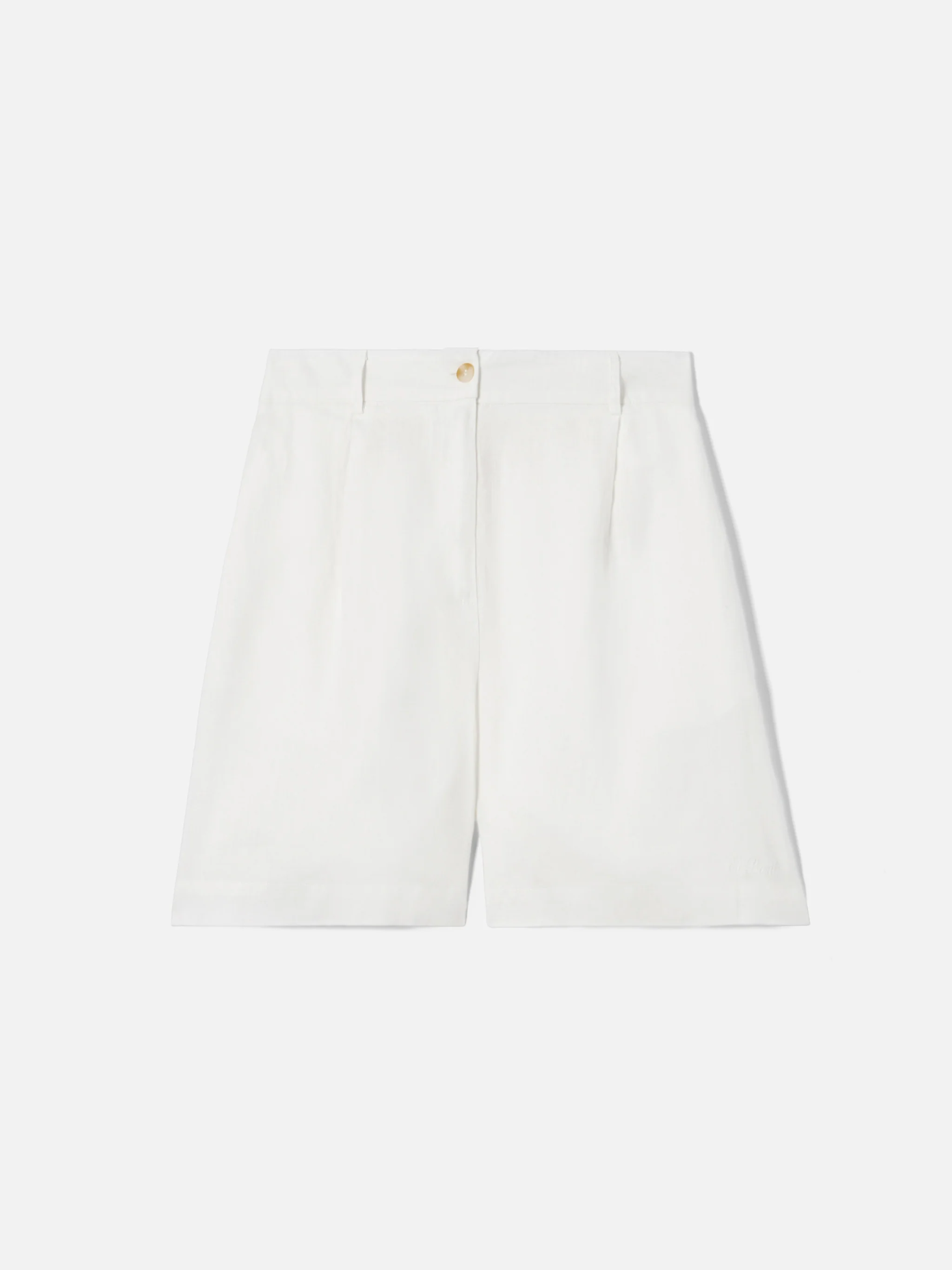 Shorts Maggy in lino bianco - Image 5