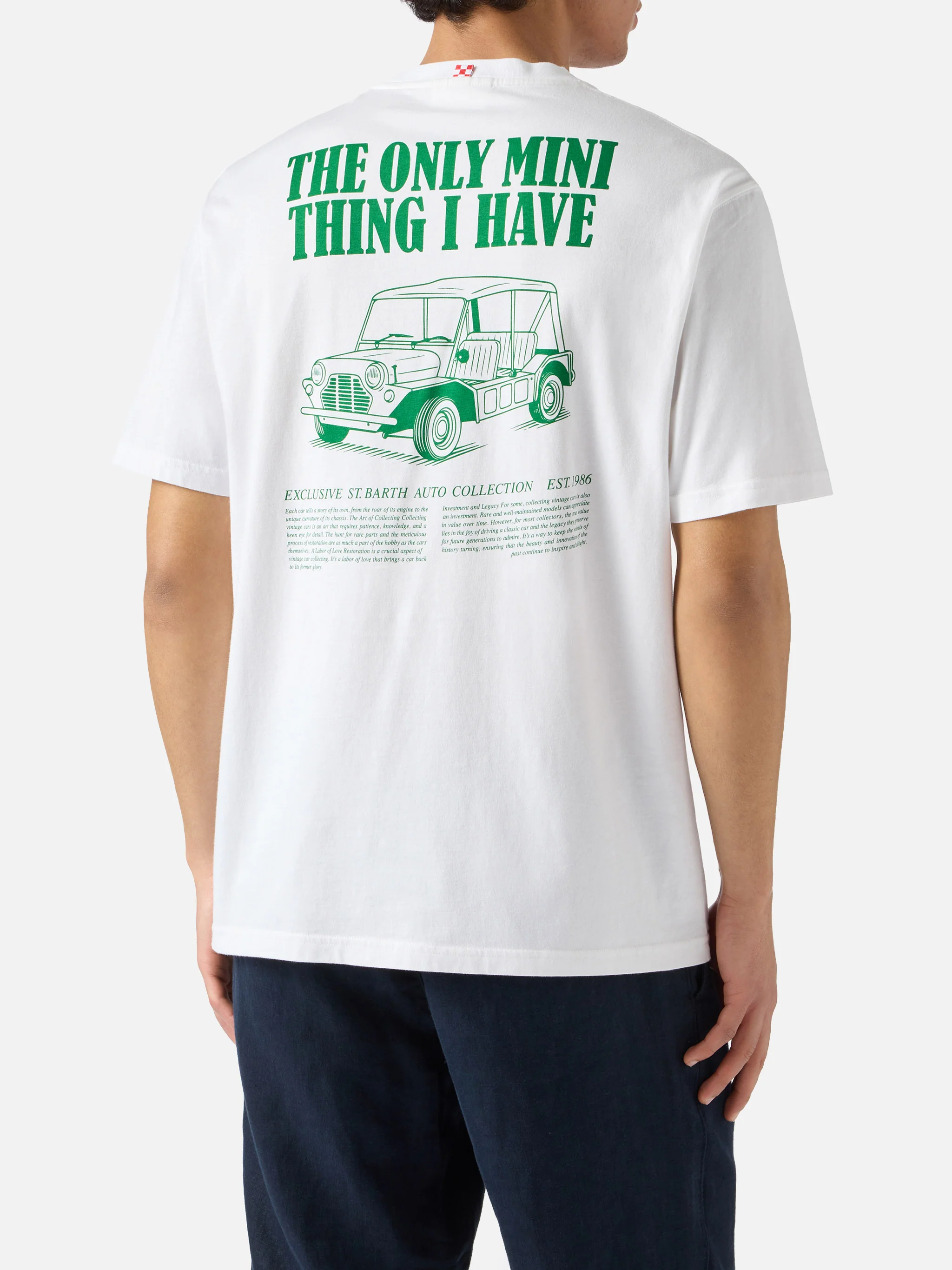 T-shirt Portland bianca con stampa The Only Mini Thing I Have - Image 4